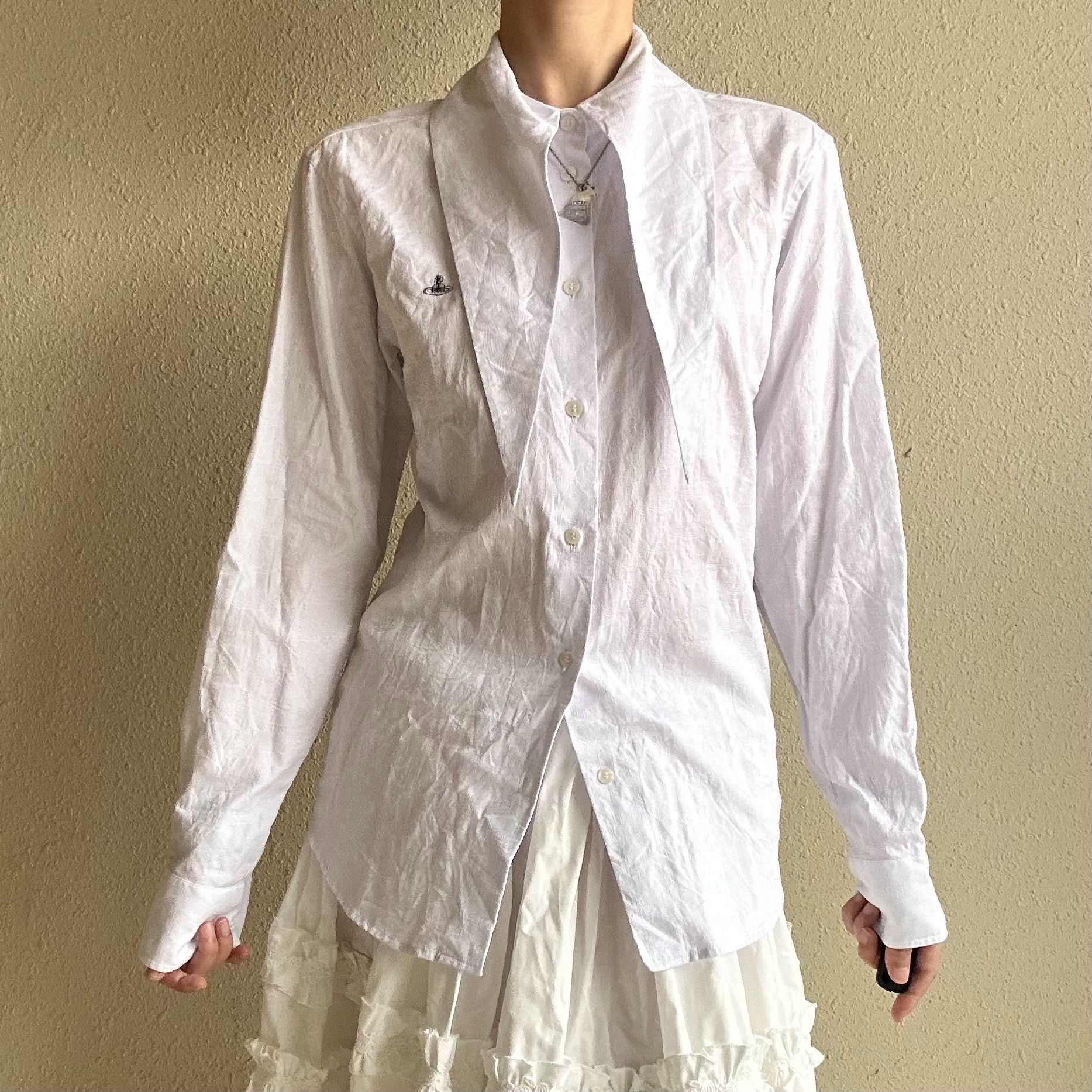 Vivienne Westwood Vivienne Westwood Saturn Print Shirt Size US S / EU 44-46 / 1 - 1 Thumbnail