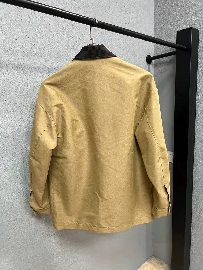 Prada Prada Khaki Canvas Work Jacket with Logo -2505 Size US S / EU 44-46 / 1 - 2 Thumbnail
