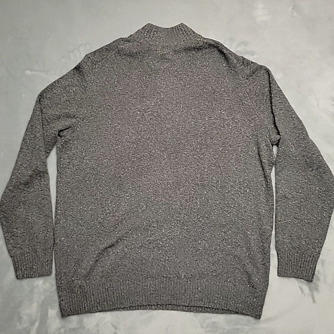 Vintage VINTAGE Sonoma Sweater Mens XXXL Tall Gray 1/4 Zip Cotton Blend Knit Classic NEW Size US XXL / EU 58 / 5 - 5 Thumbnail