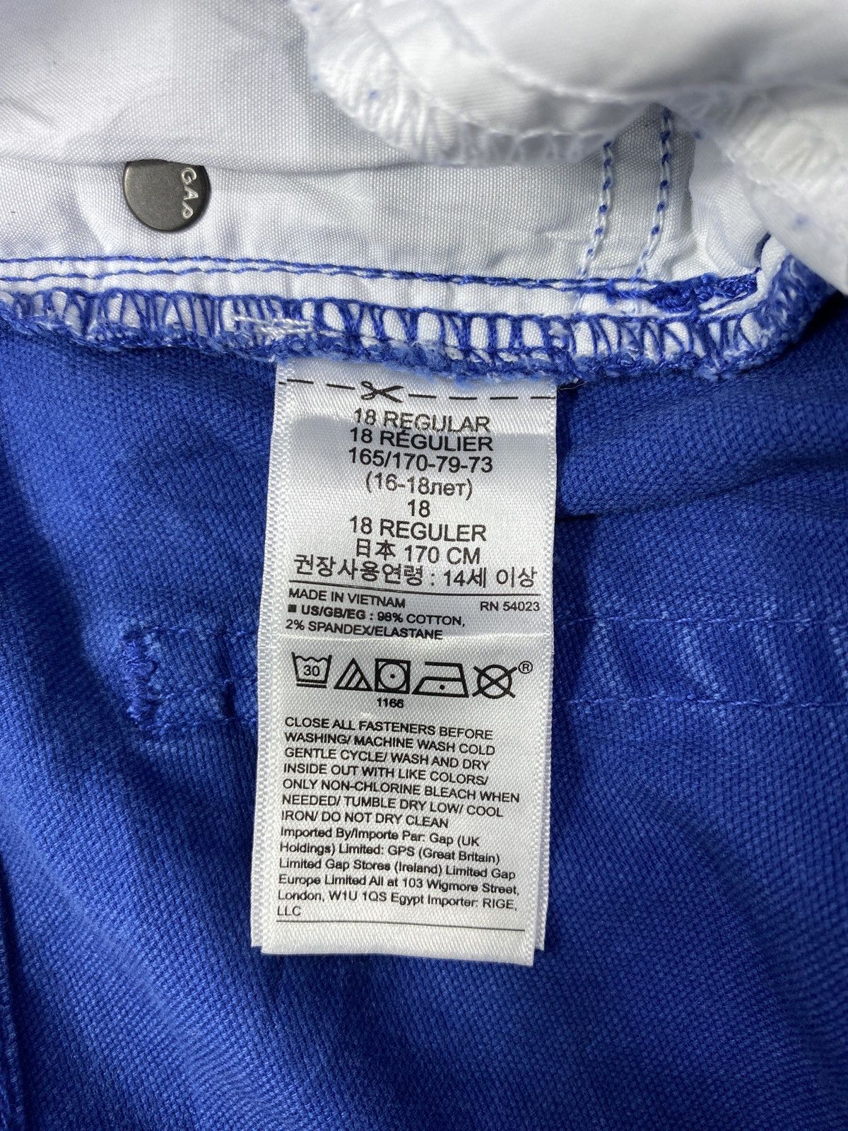 Gap × Jean GAP Regular Stretch Skinny Jeans - J1110 Size US 27 - 11 Thumbnail