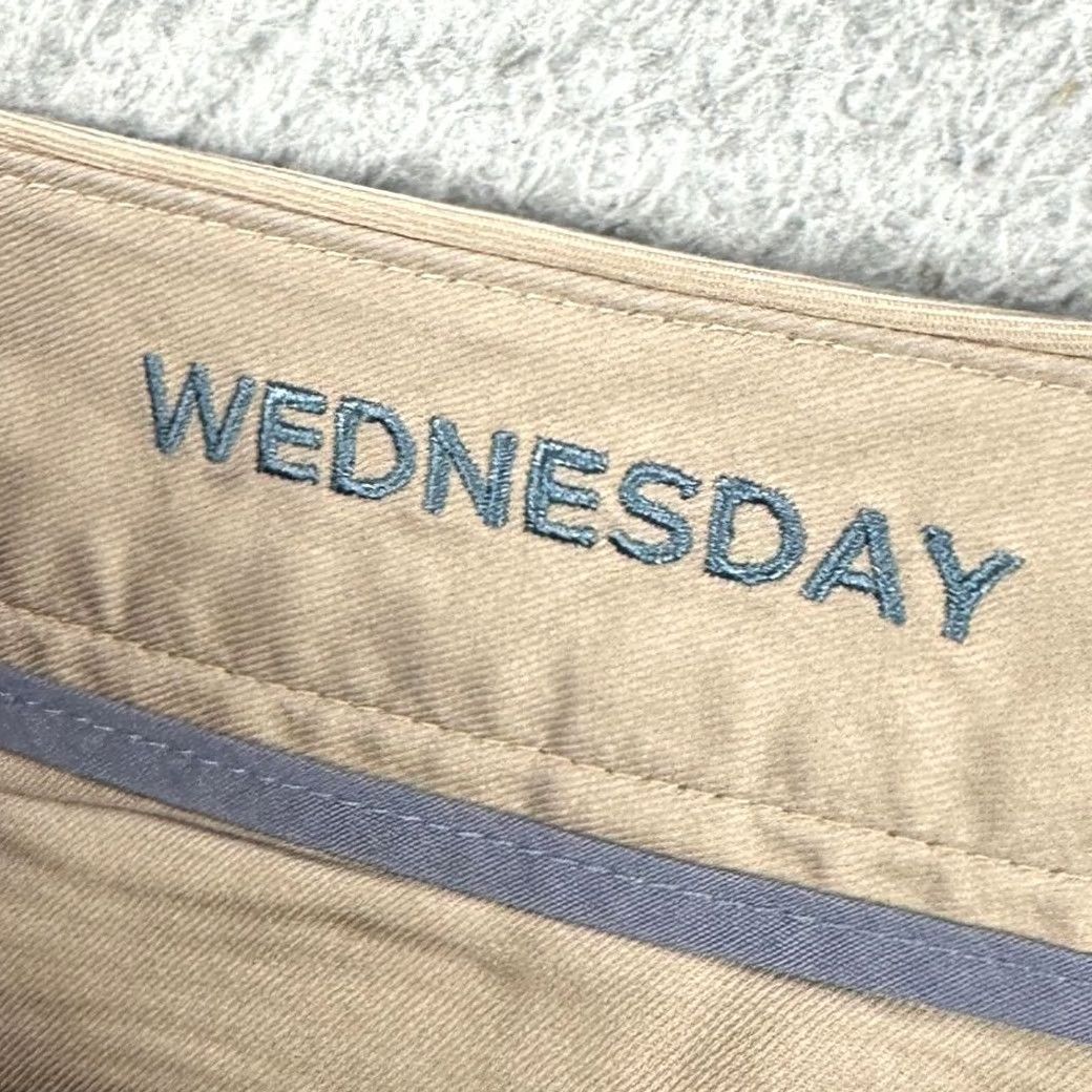Bonobos Bonobos Pants Mens 34X30 Wednesday Tan Khakis Slim Stretch Flat Front Pockets Slim Badged Casual Size US 34 / EU 50 - 5 Thumbnail