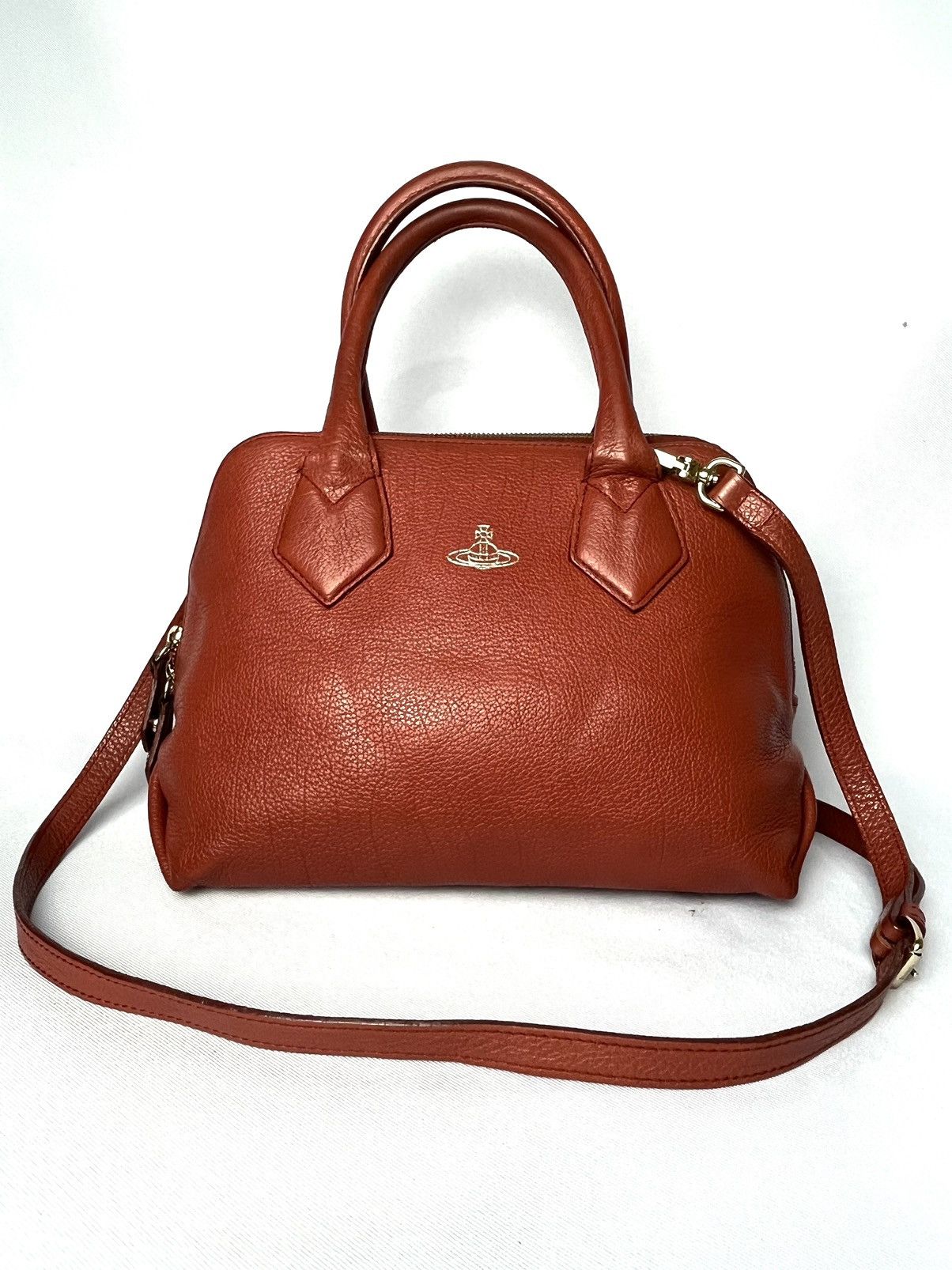 Vivienne Westwood Genuine Leather 2way Handbag Size ONE SIZE - 10 Thumbnail