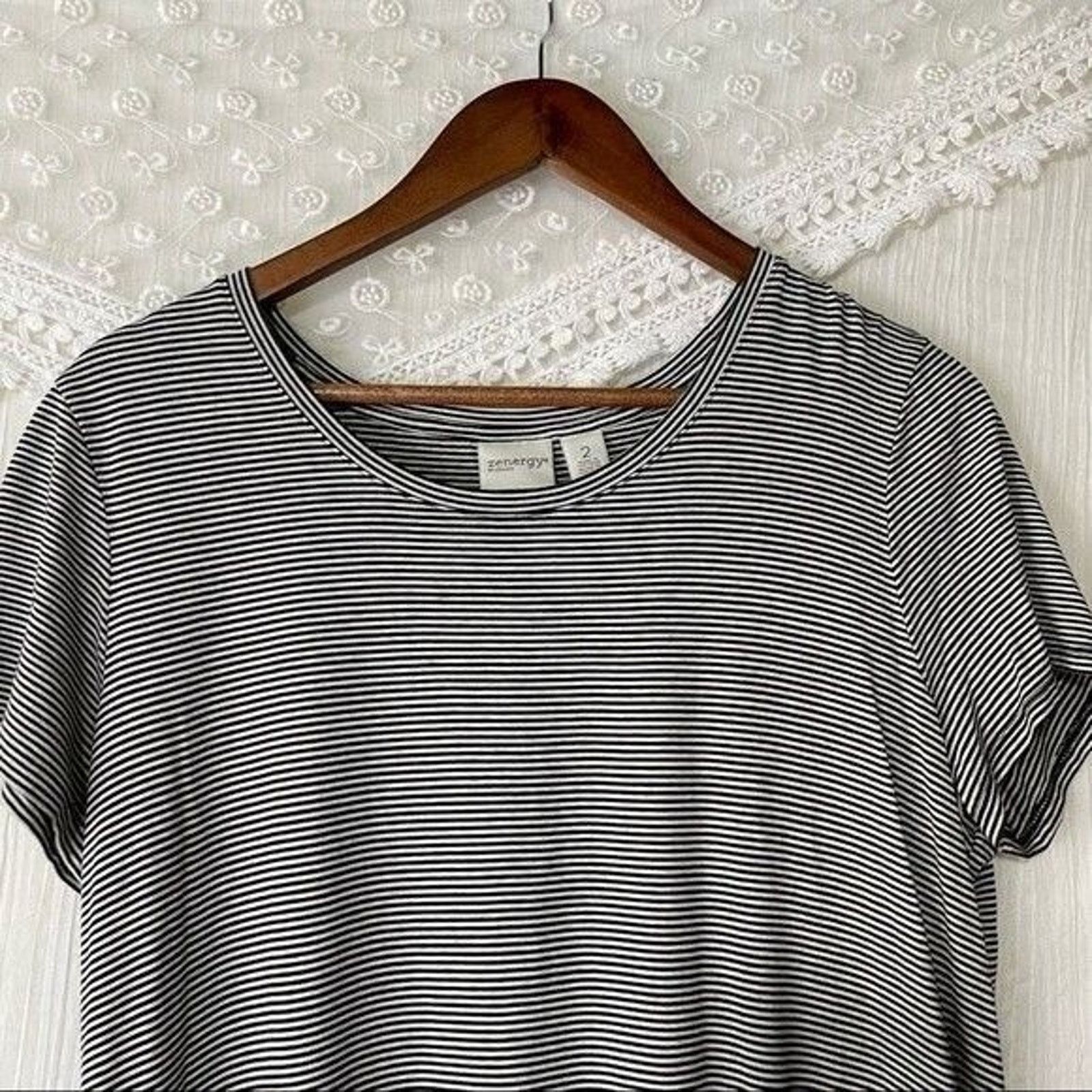 Chicos Zenegy Womens Chico's Brand Casual Shirt Size XS Size XS / US 0-2 / IT 36-38 - 2 Thumbnail