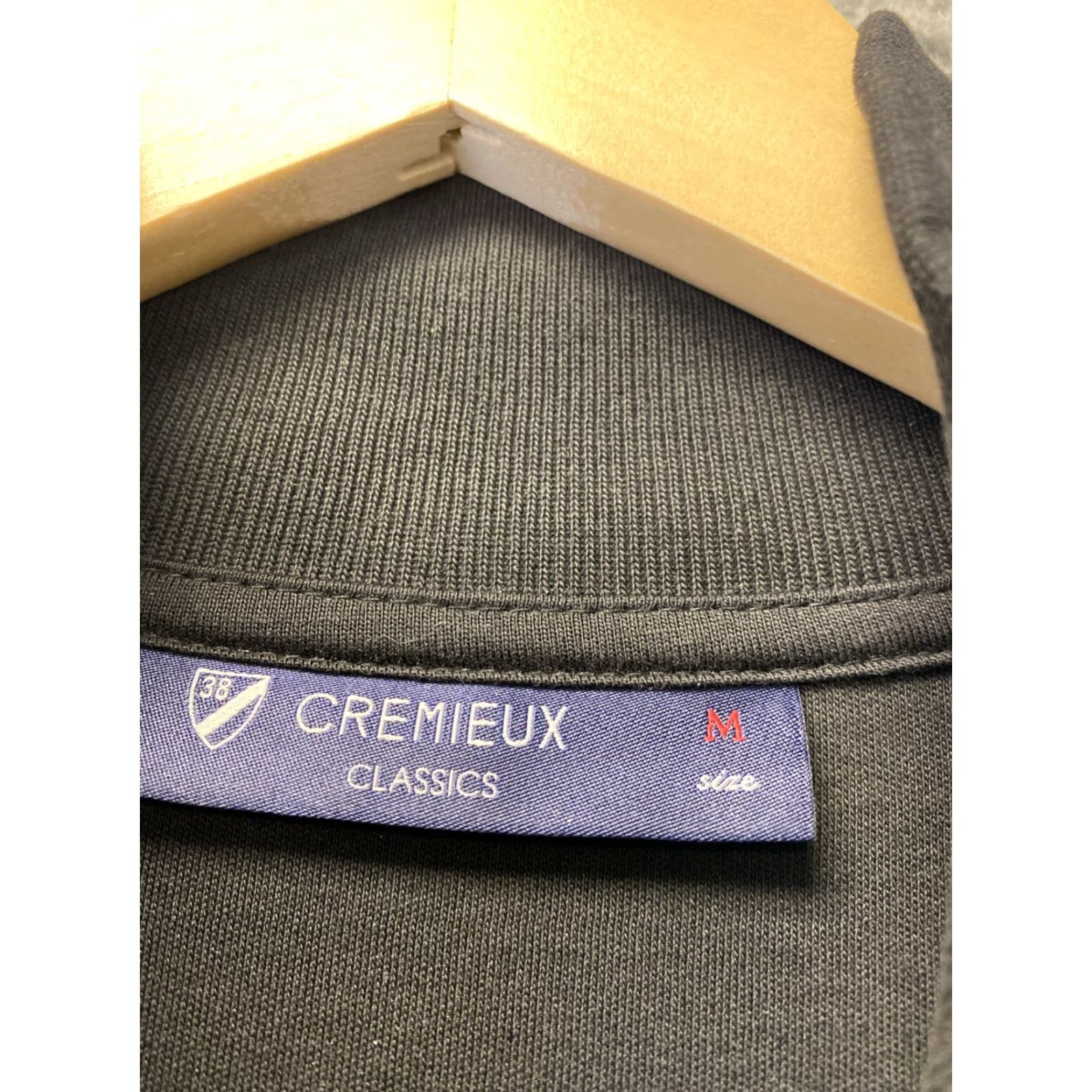 Cremieux VINTAGE Cremieux Men Sweater Full Zip Cotton Black Size M Adult Size US M / EU 48-50 / 2 - 3 Thumbnail