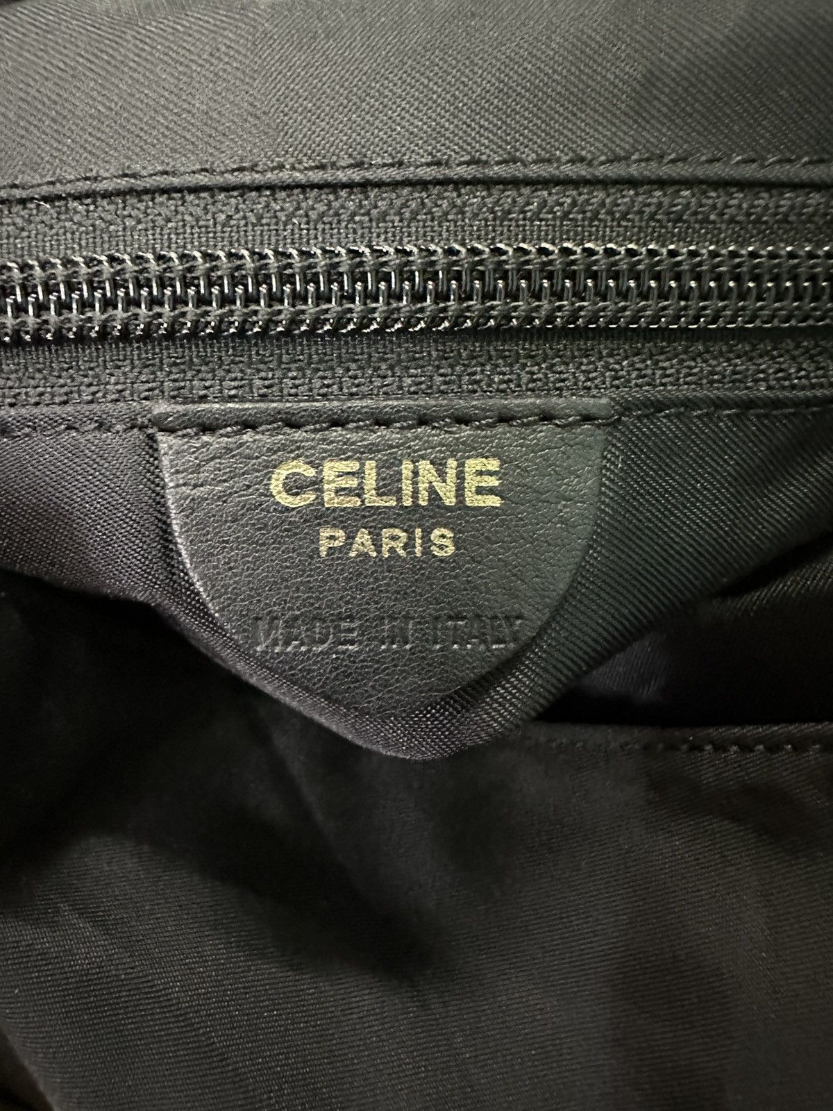Celine AUTHENTIC CELINE BLACK NYLON BACKPACK Size ONE SIZE - 10 Thumbnail