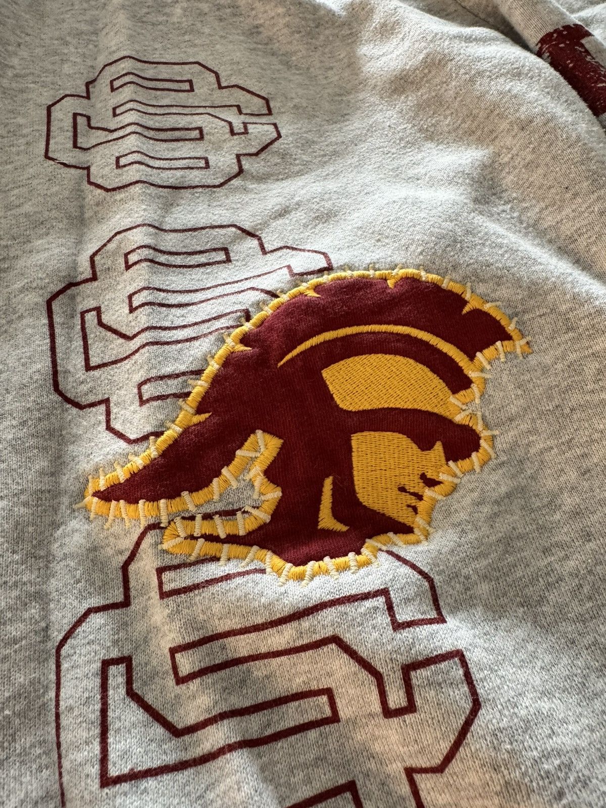 Travis Scott Travis Scott x Mitchell & Ness USC TROJANS Sweatpant (S) Size US 29 - 2 Thumbnail