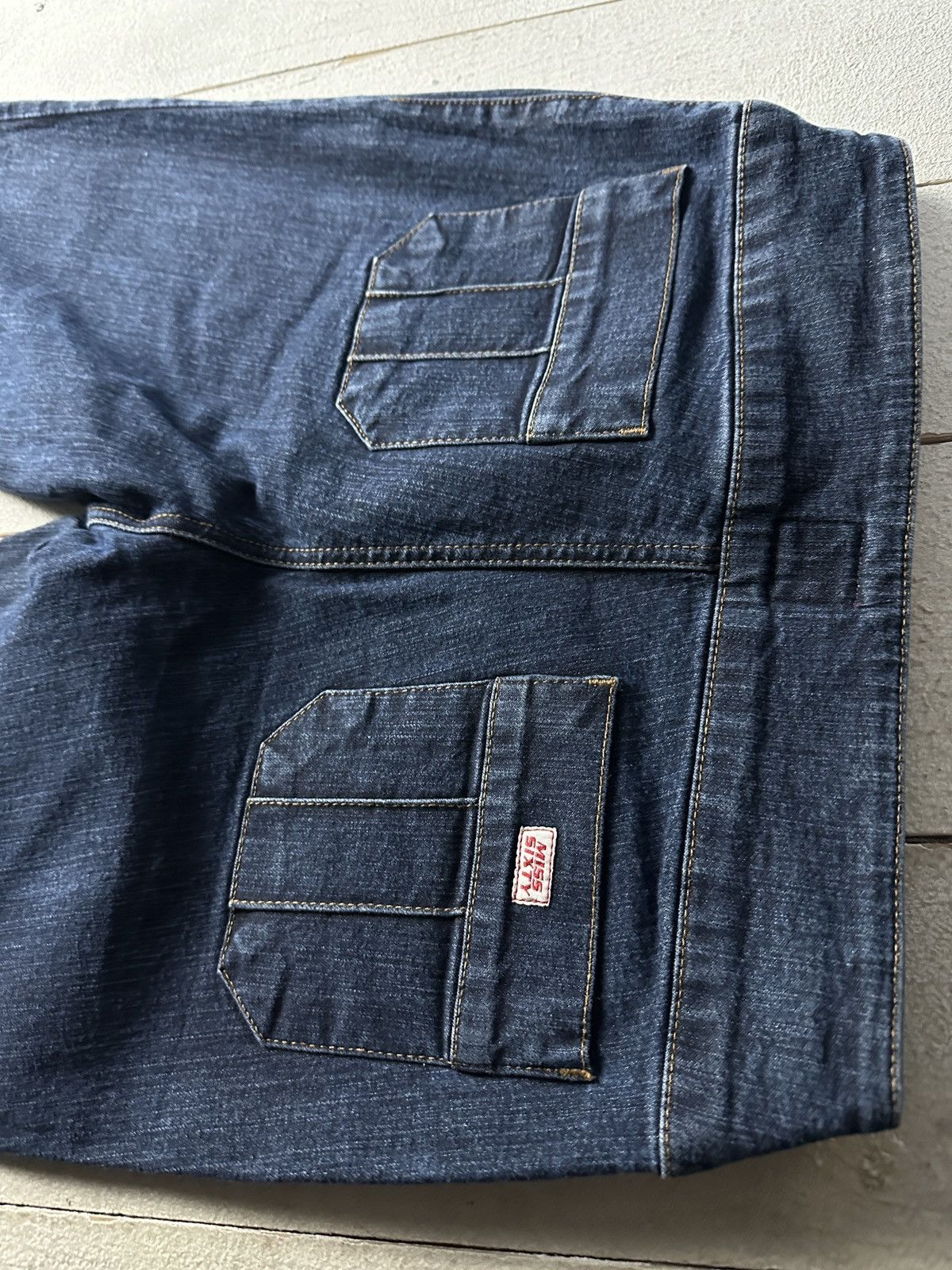 GRAIL🚨Vintage Y2K Miss Sixty Flared Pants Streetwear 90s