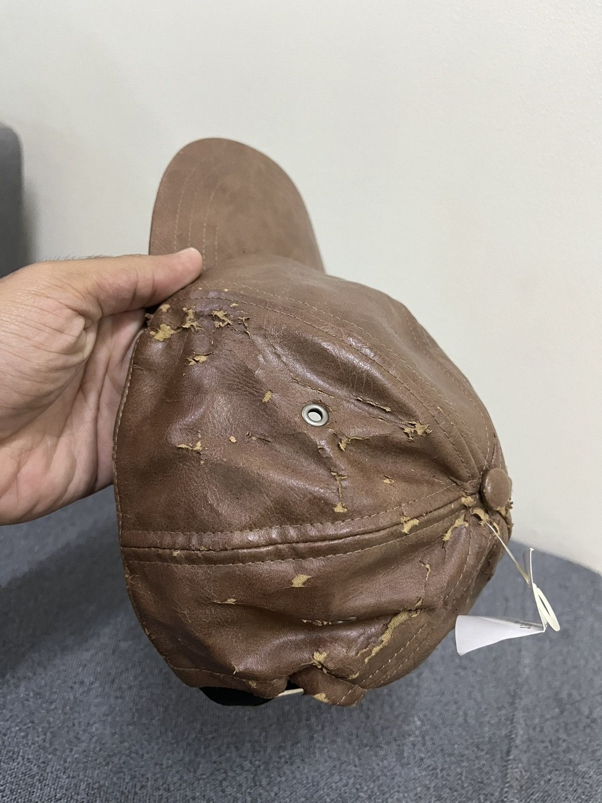 A.P.C. Vintage Apc leather hat Size ONE SIZE - 3 Thumbnail