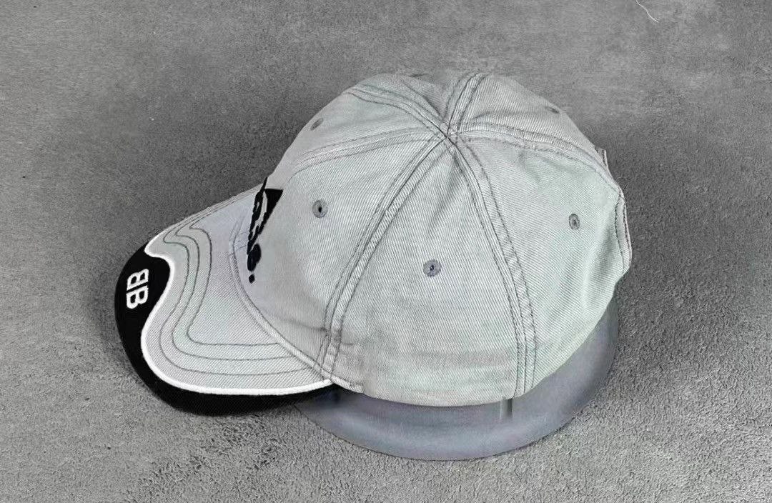 Balenciaga Balenciaga Color Block Cap K28 Size ONE SIZE - 2 Thumbnail