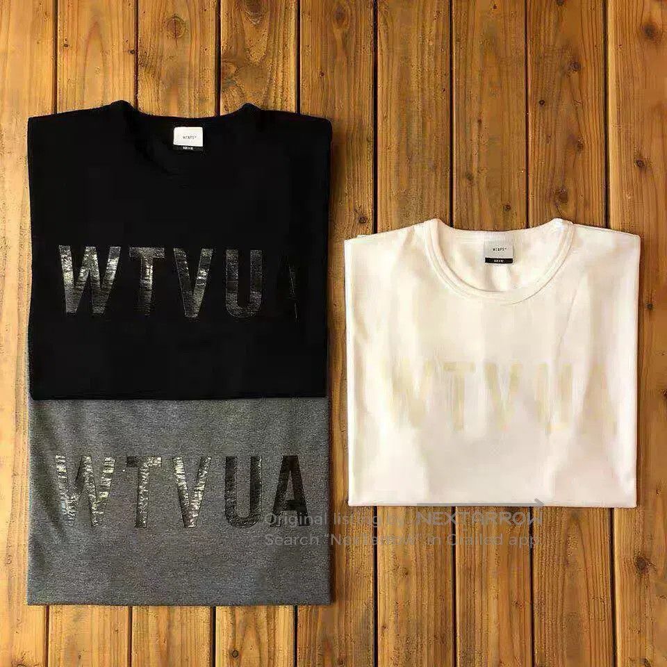 Wtaps Wtaps 18SS Reflective Logo Short Sleeve Tee. Size US S / EU 44-46 / 1 - 9 Thumbnail