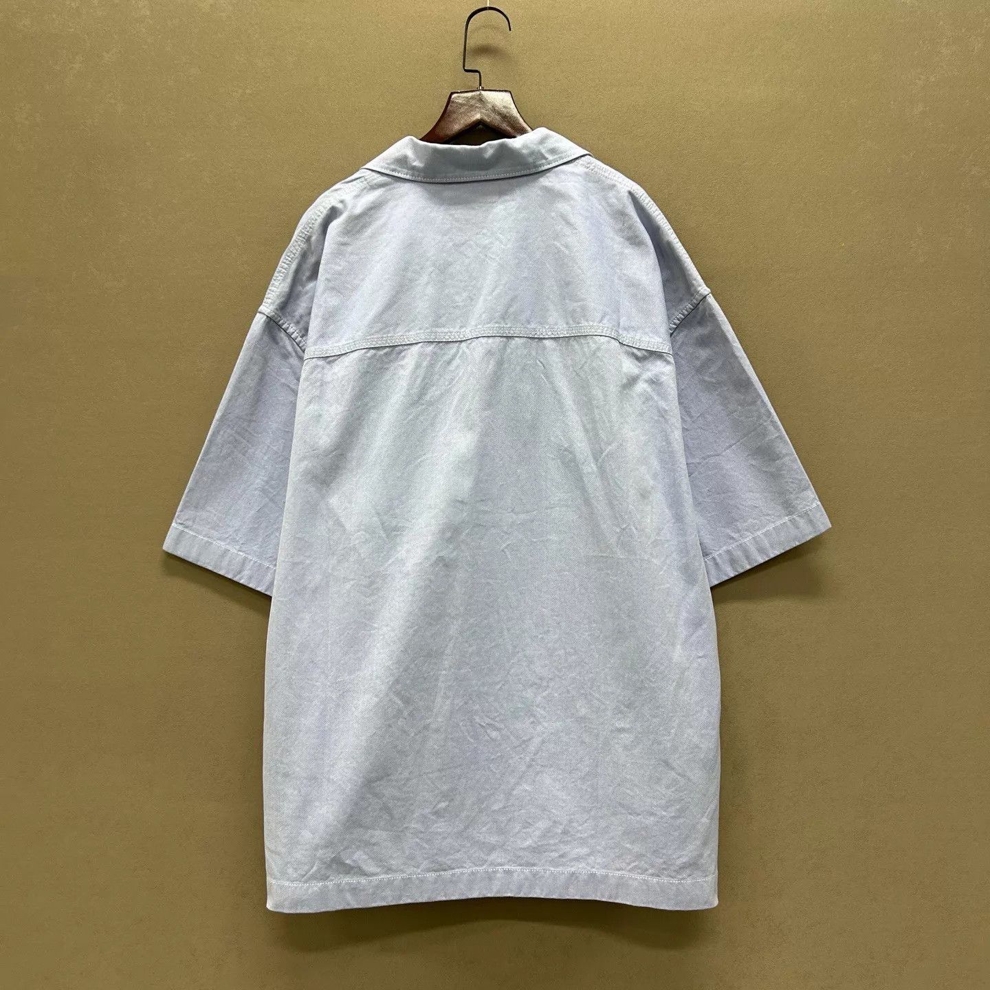 Gucci Gucci Chest Pocket Embroidered Small Logo SS Shirt 48 NWT New Size US M / EU 48-50 / 2 - 2 Thumbnail