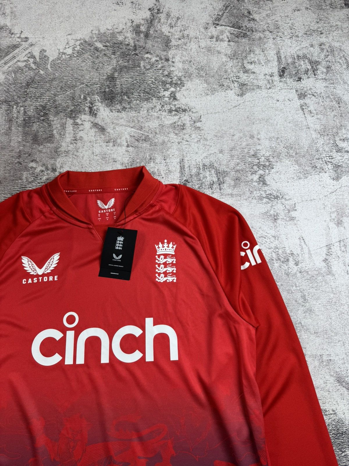Vintage NEW England Cricket 2023 Men’s Medium Memorabilia Long sleeve Jersey T Shirt Tee Size US M / EU 48-50 / 2 - 6 Thumbnail