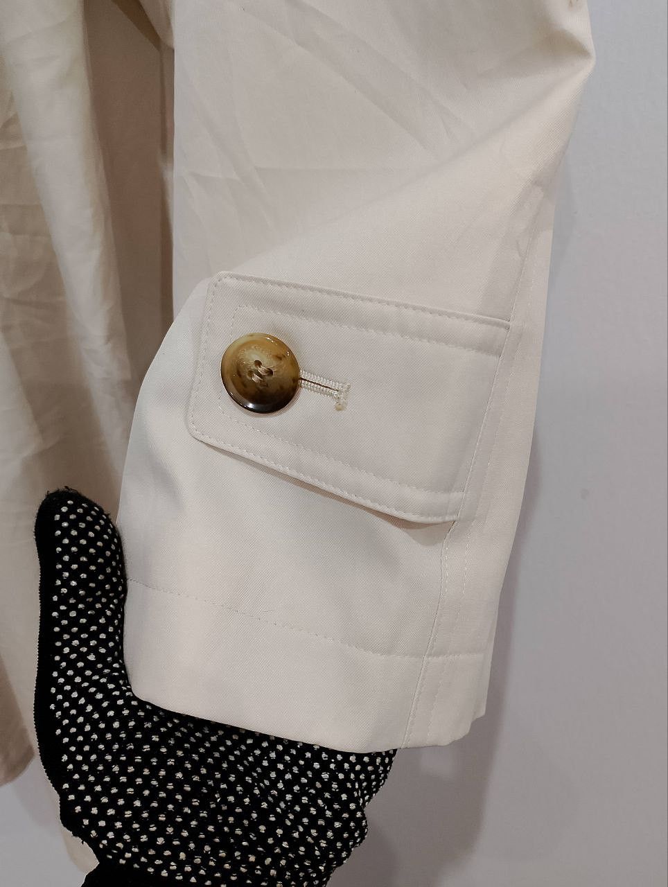 Le Grande Bleu (L.G.B.) MENER BATEAU Made in Japan🇯🇵 Beige Ester Long Coat Jacket Size L / US 10 / IT 46 - 7 Thumbnail