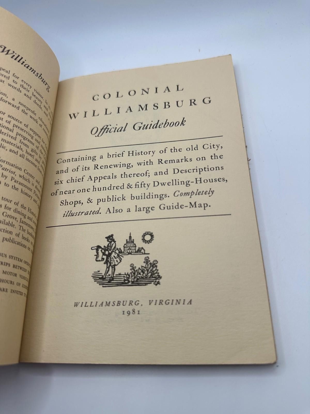 Other Colonial Williamsburg Official Guidebook & Map Size ONE SIZE - 4 Thumbnail