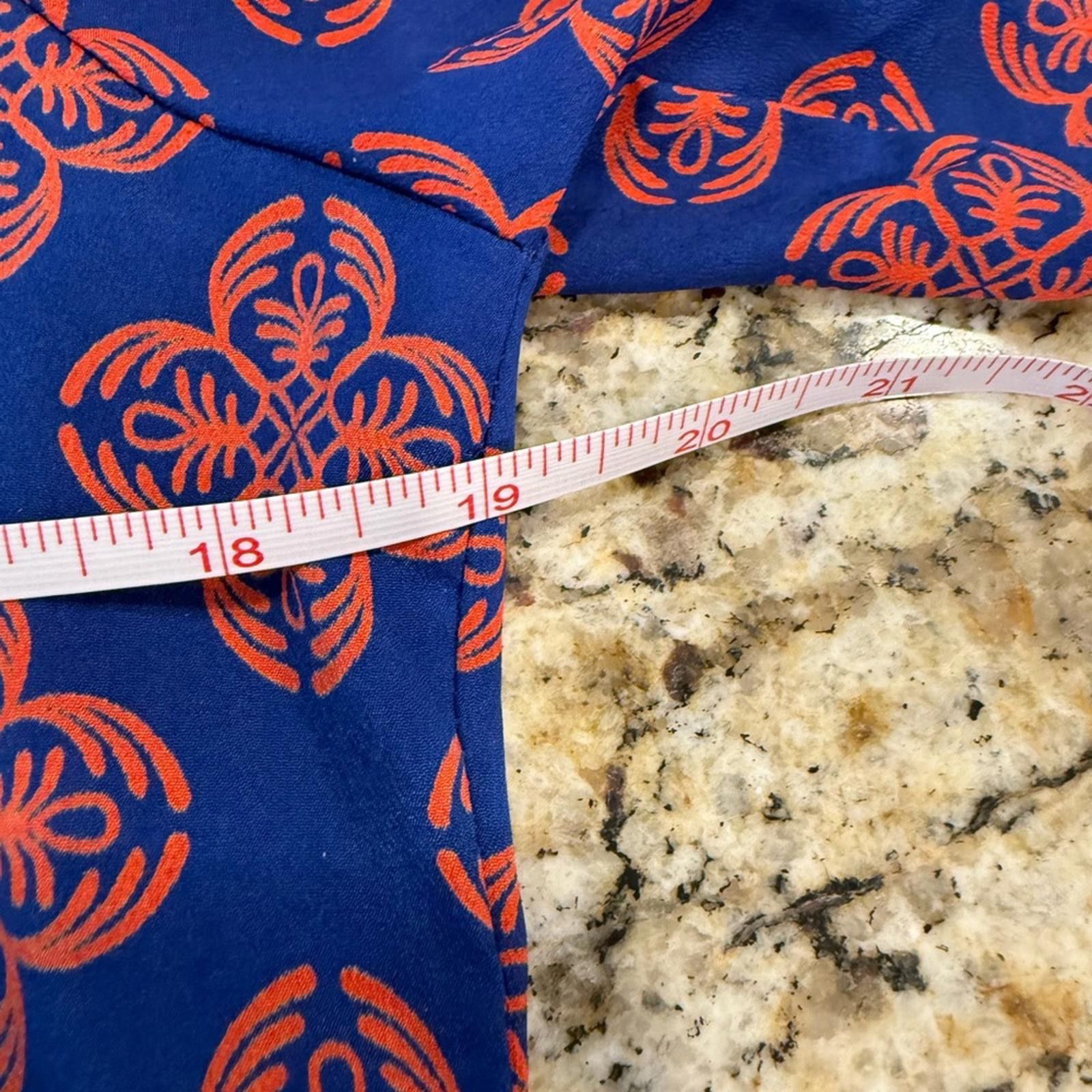 Other Karlie midi sheath dress vibrant blue & pinkish orange SZ LG Size L / US 10 / IT 46 - 8 Thumbnail