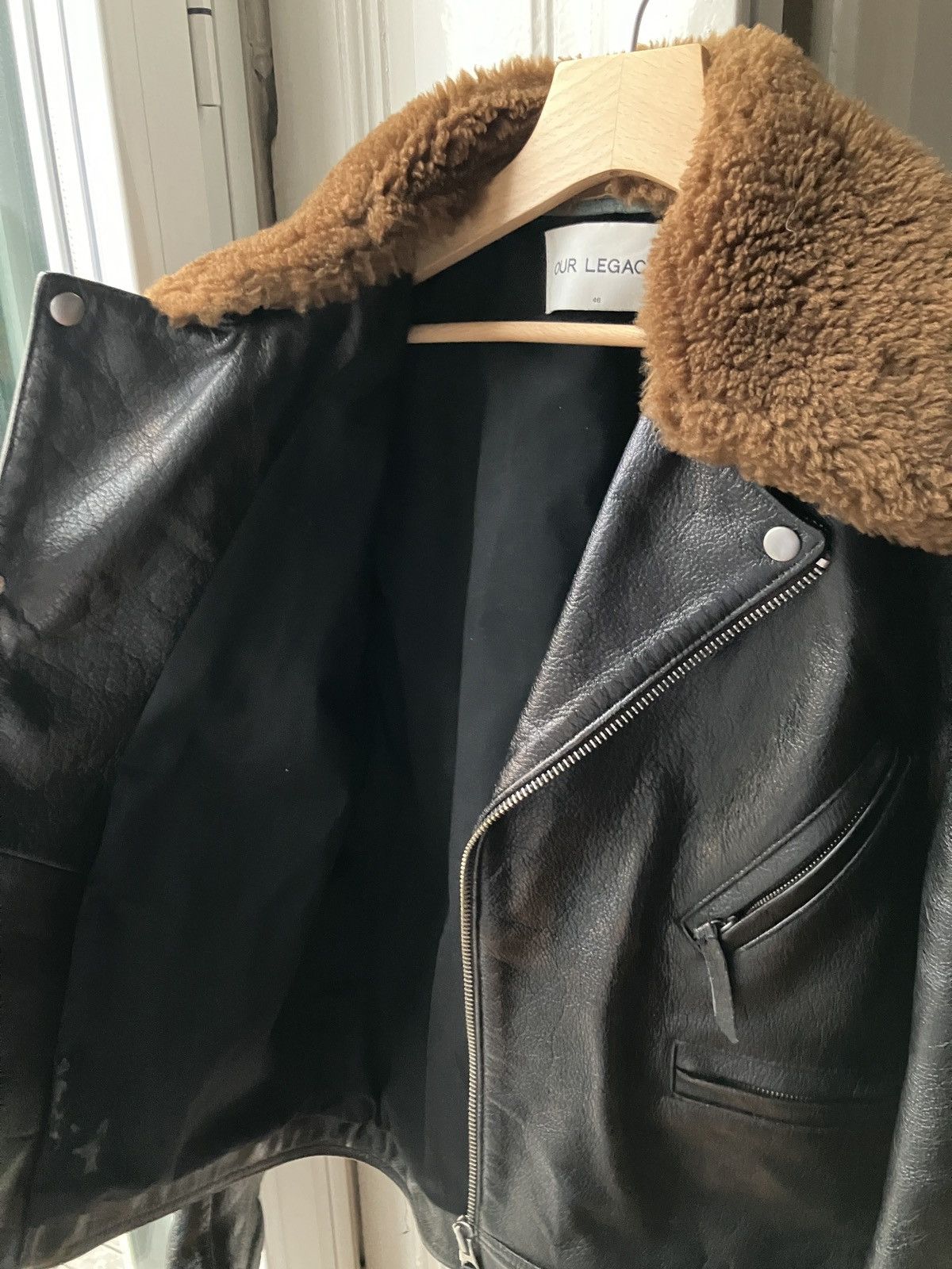Our Legacy Our Legacy Leather Biker Jacket Size US M / EU 48-50 / 2 - 2 Thumbnail