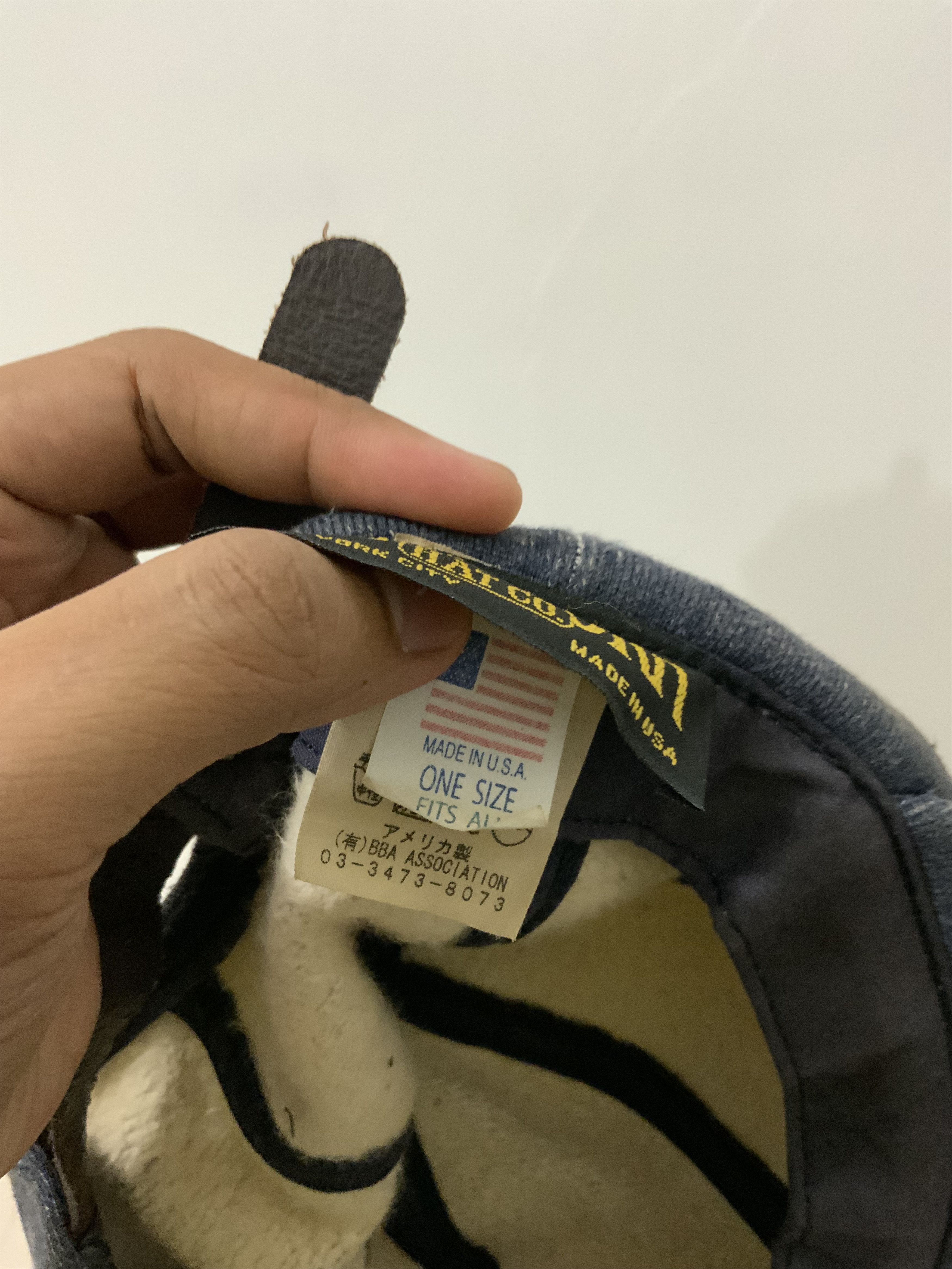 If Only Was True New York Hat & co Indigo Hat Size ONE SIZE - 13 Thumbnail