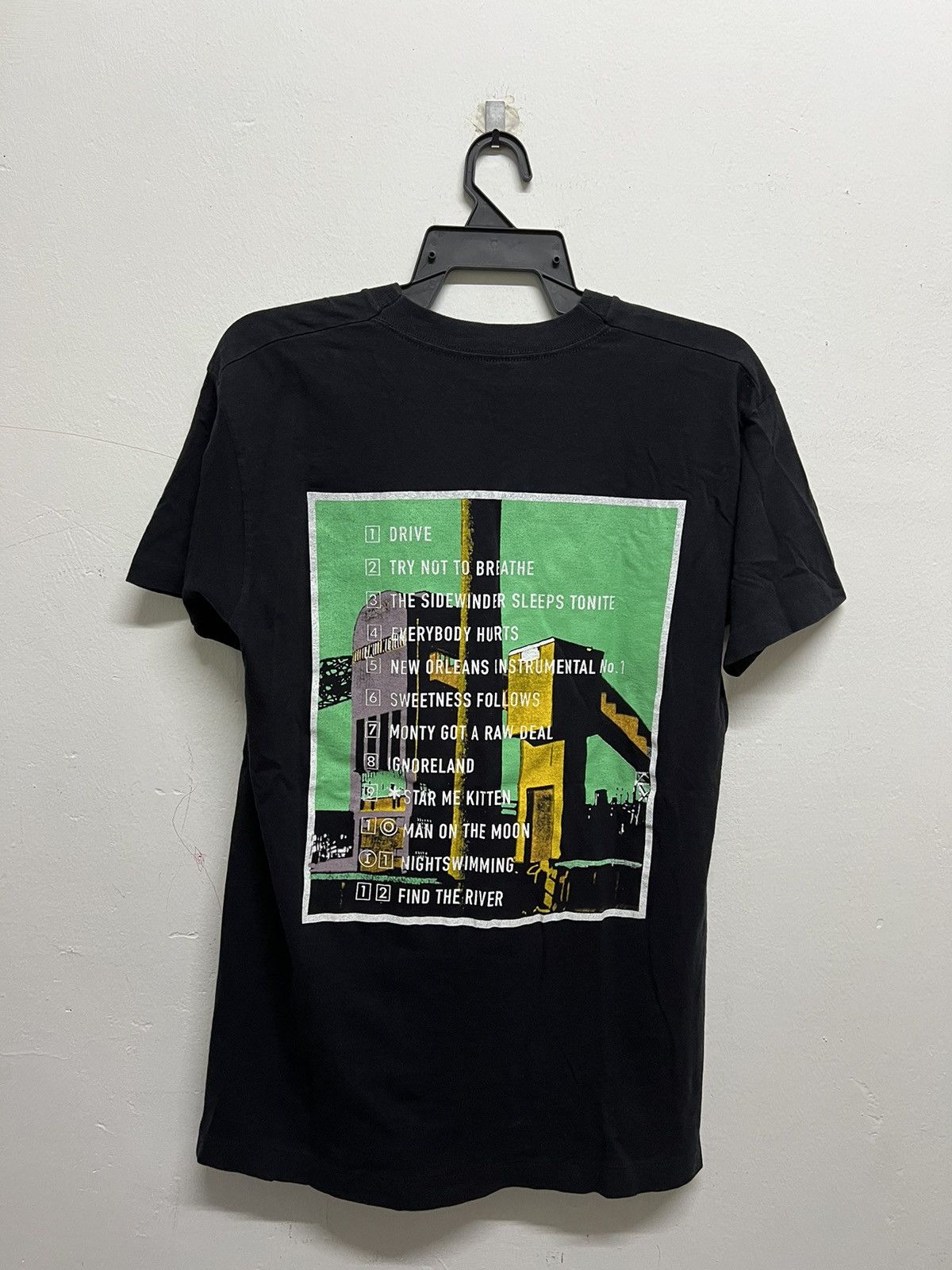 Band Tees × Vintage Vintage 90’s Rem Automatic For The People Band Tee Size US M / EU 48-50 / 2 - 5 Thumbnail