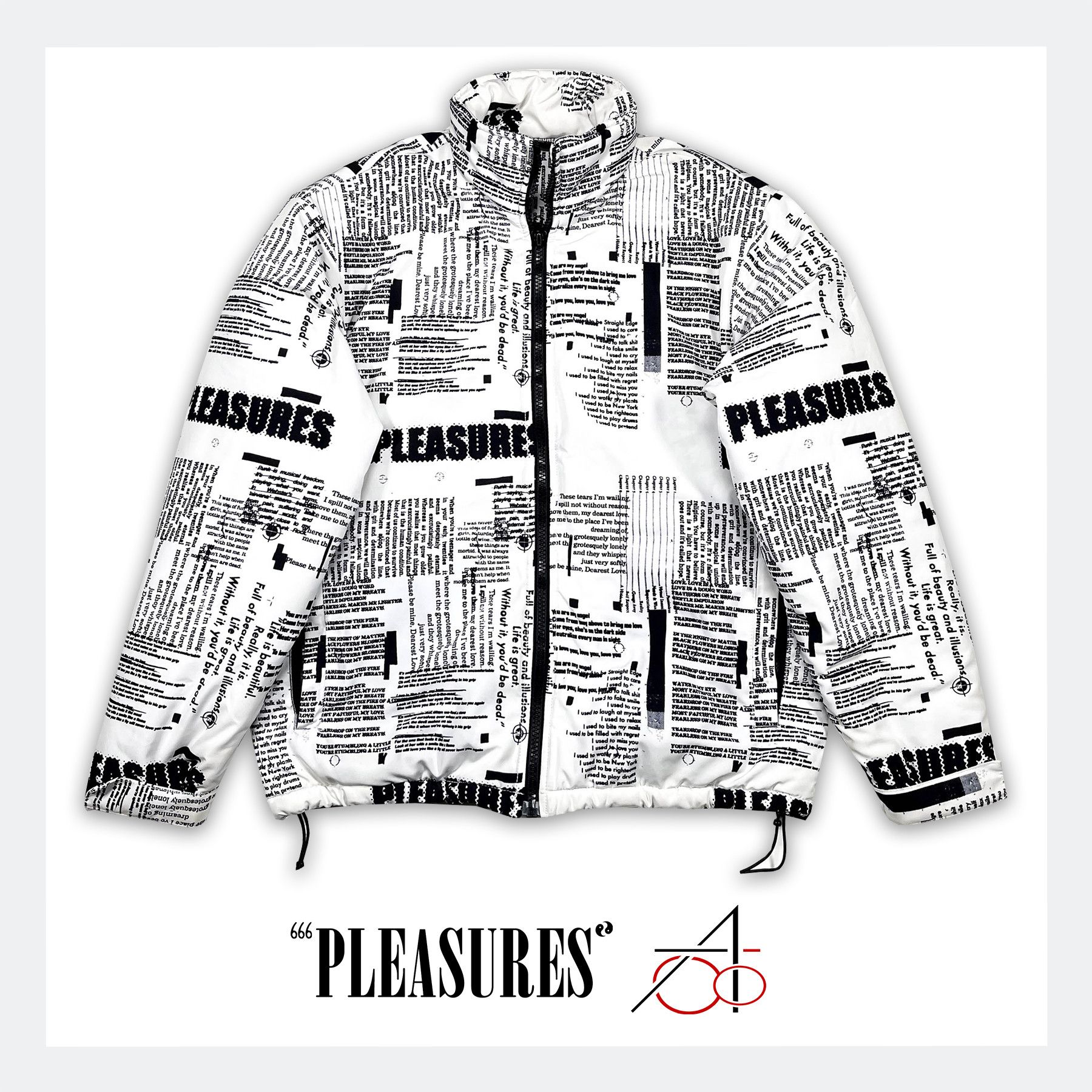 Pleasures Pleasures down jacket, oversized fit, size M/L Size US L / EU 52-54 / 3 - 1 Thumbnail