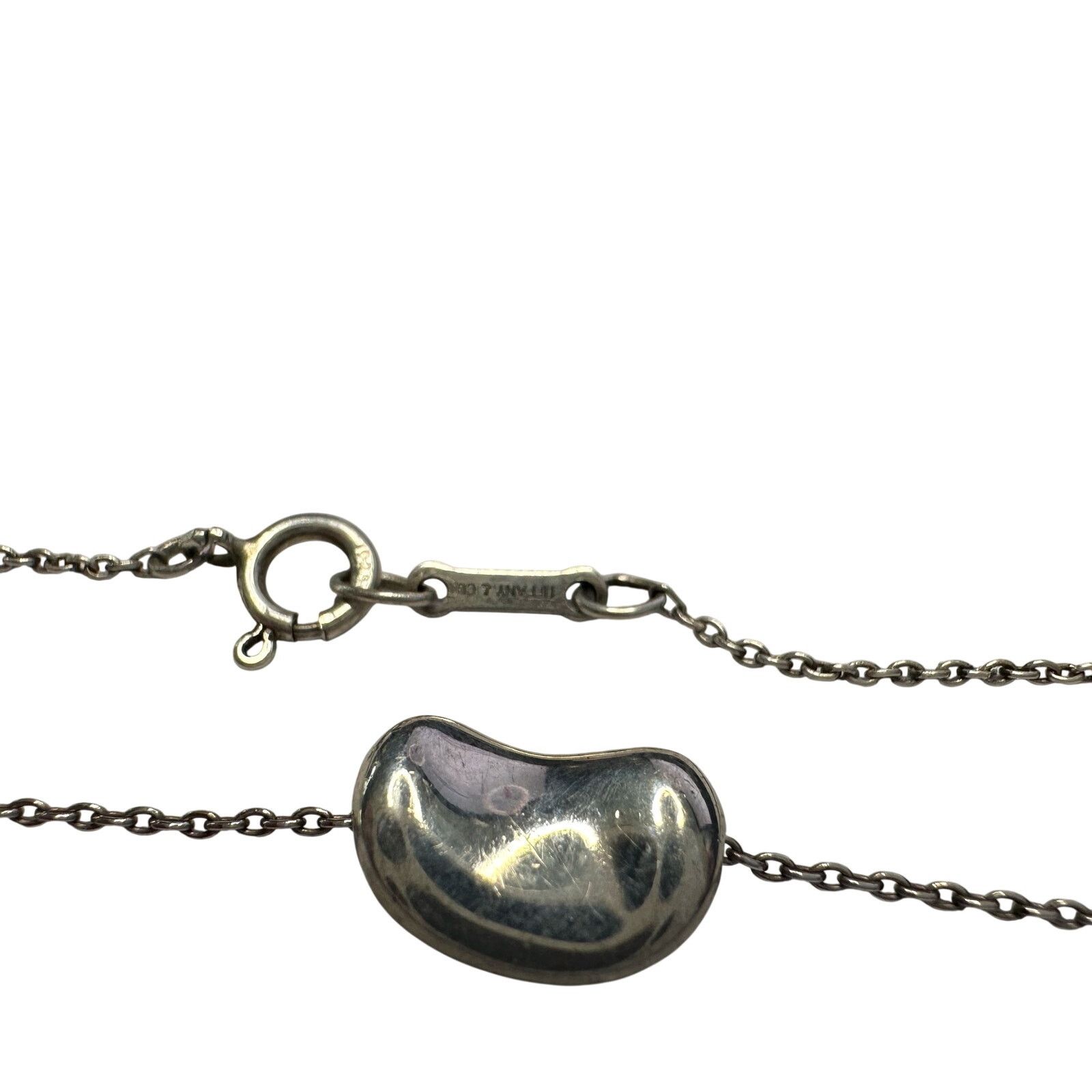 Tiffany & Co. Tiffany & Co Elsa Peretti Small Bean Necklace - 16" Size ONE SIZE - 8 Thumbnail