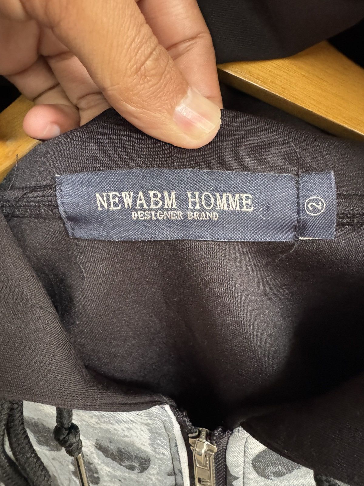Japanese Brand NEWABM HOMME WING SKULLS ZIP HOODIE LIKE IFSIXWASNINE STYLE Size US L / EU 52-54 / 3 - 8 Thumbnail