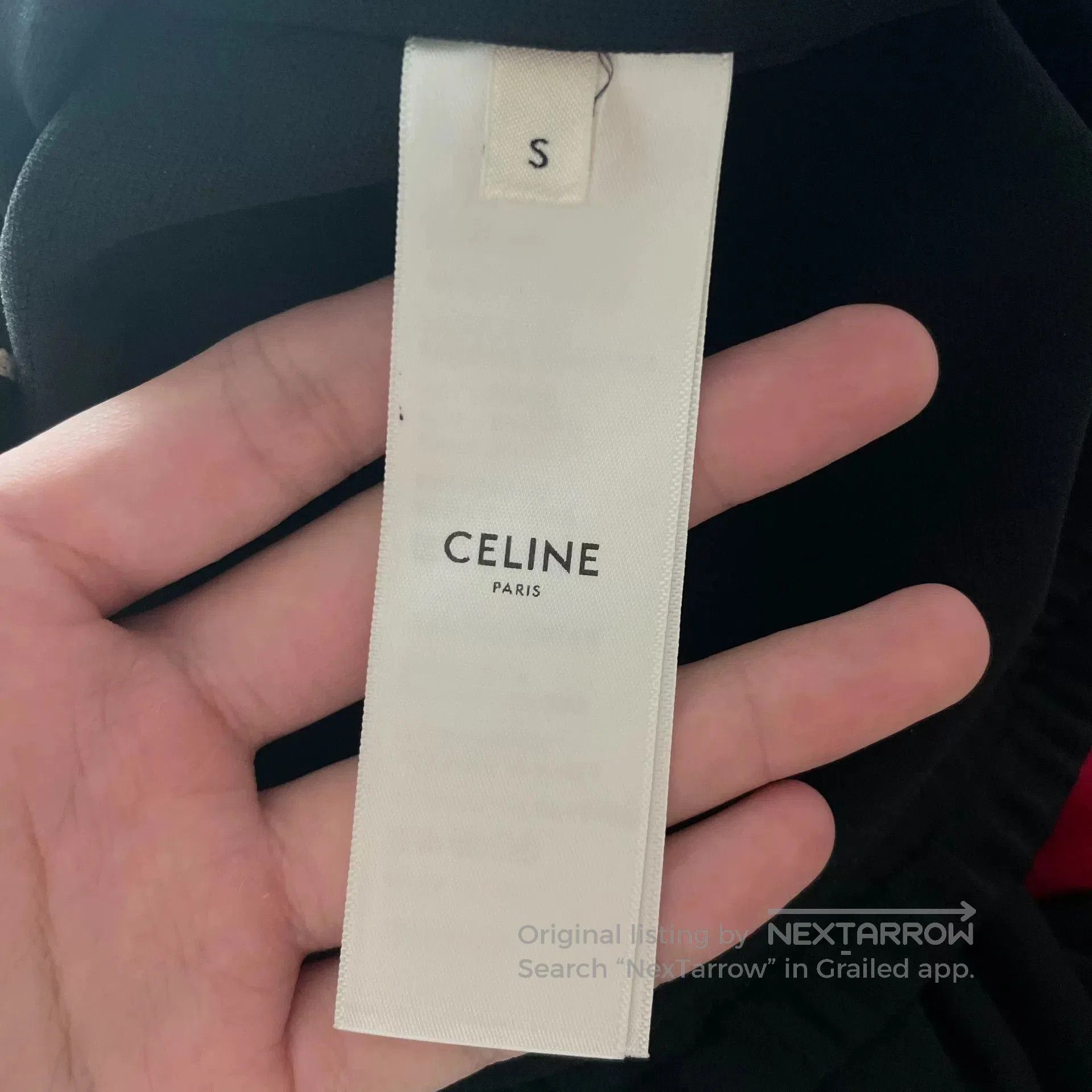 Celine Celine Striped Logo Casual Pants. Size 26" / US 2 / IT 38 - 6 Thumbnail