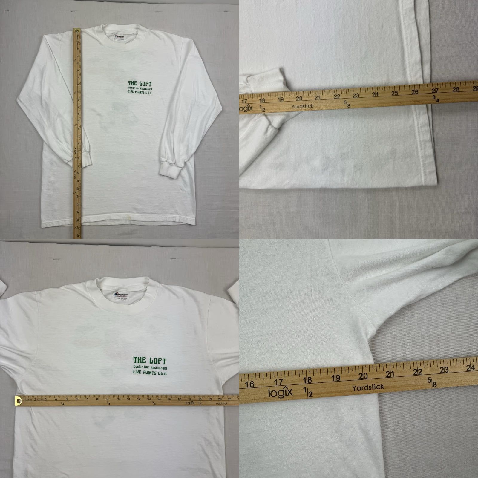 Loft VINTAGE The Loft Columbia Sout Carolina Long Sleeve T-Shirt Men L White 80s St Patricks Five Points Stedman Crew Neck Mens Size US L / EU 52-54 / 3 - 8 Thumbnail