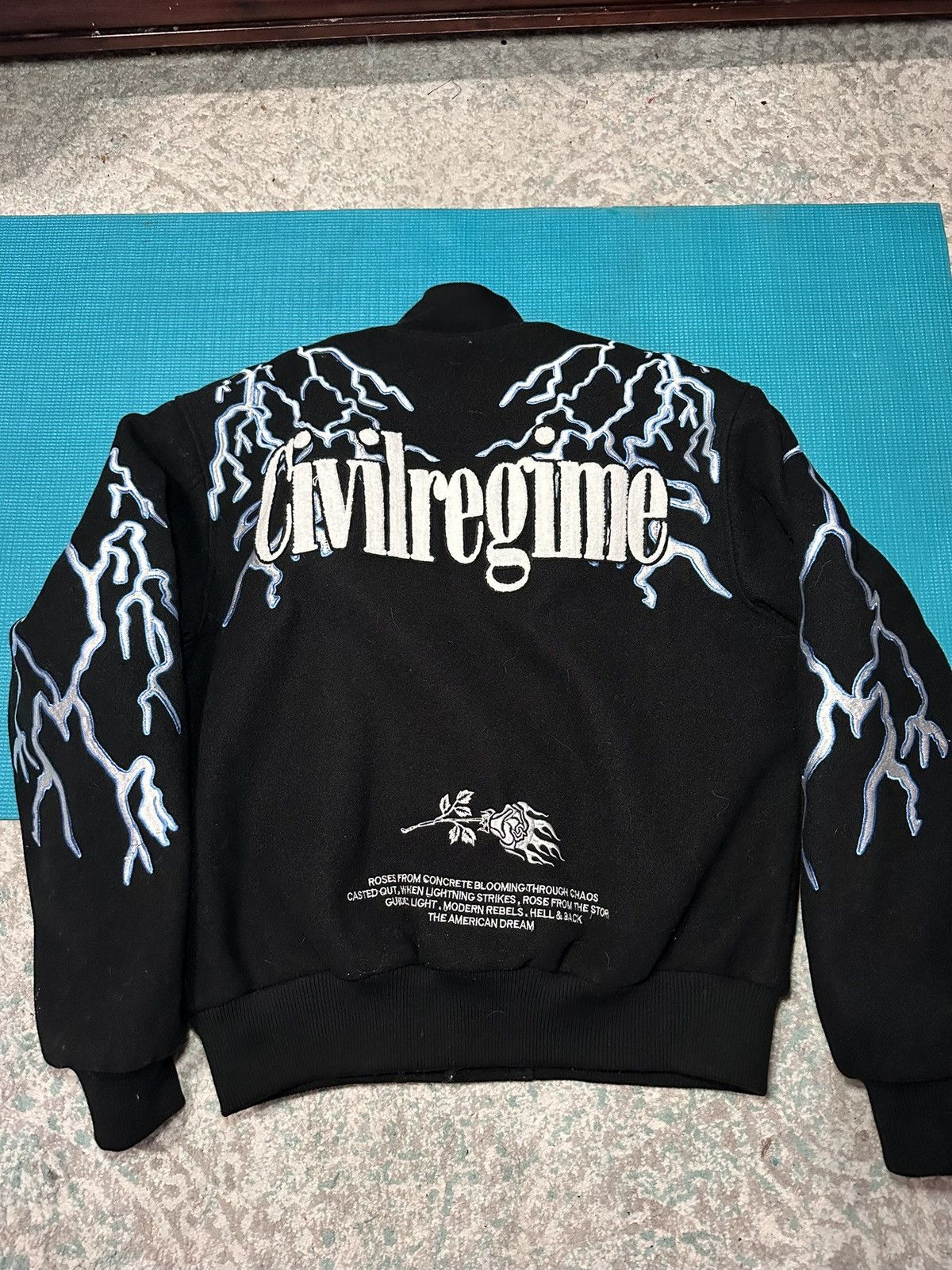Civil Regime Civil Regime Xmen Storm Varsity Jacket Size US M / EU 48-50 / 2 - 2 Thumbnail