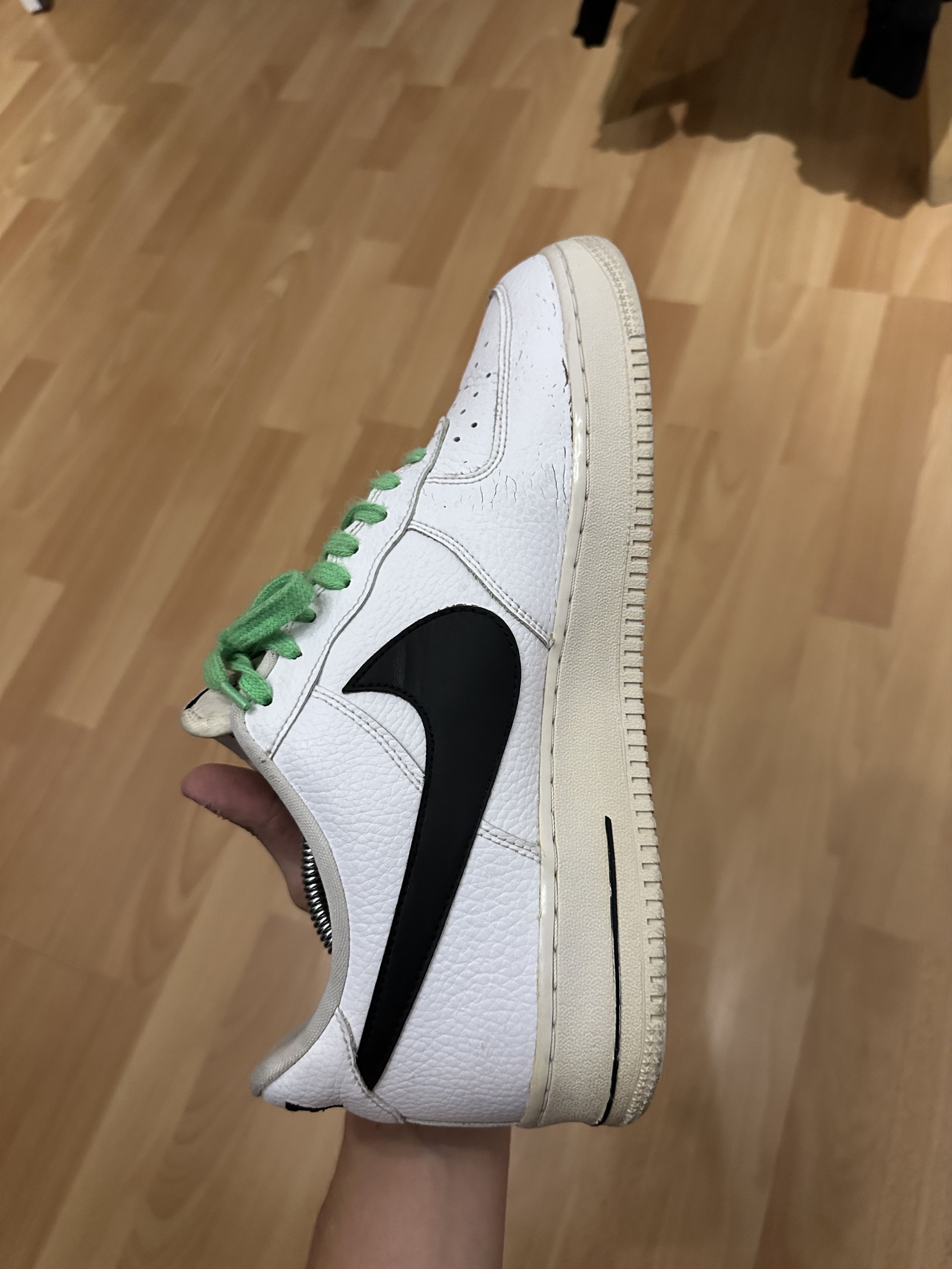 Nike Nike Air Force 1 Low NBA White Black (2017) Size US 11.5 / EU 44-45 - 3 Thumbnail