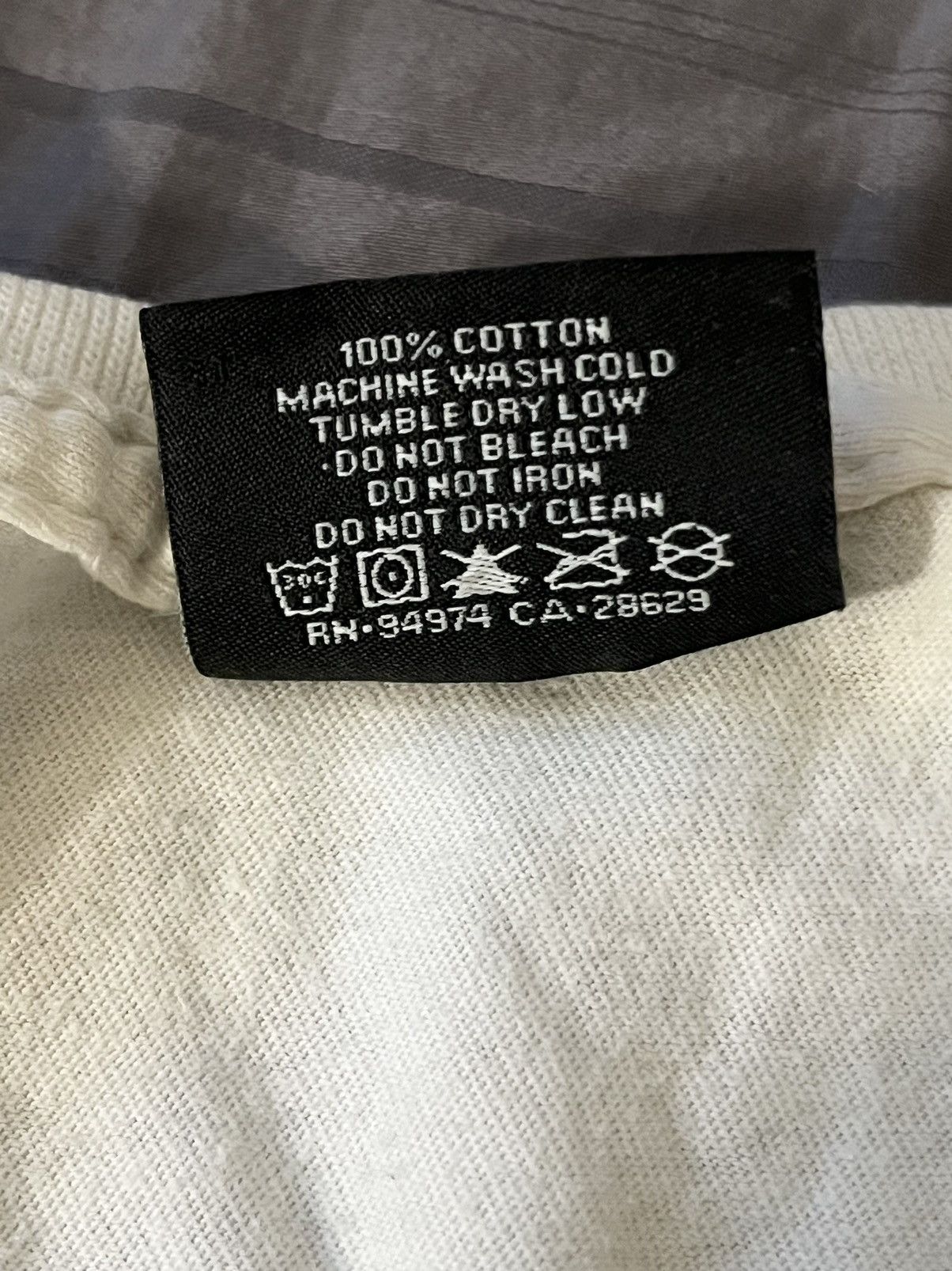 Stussy × Vintage Vintage Stussy Crossed Out World Tour Shirt Size US S / EU 44-46 / 1 - 6 Thumbnail