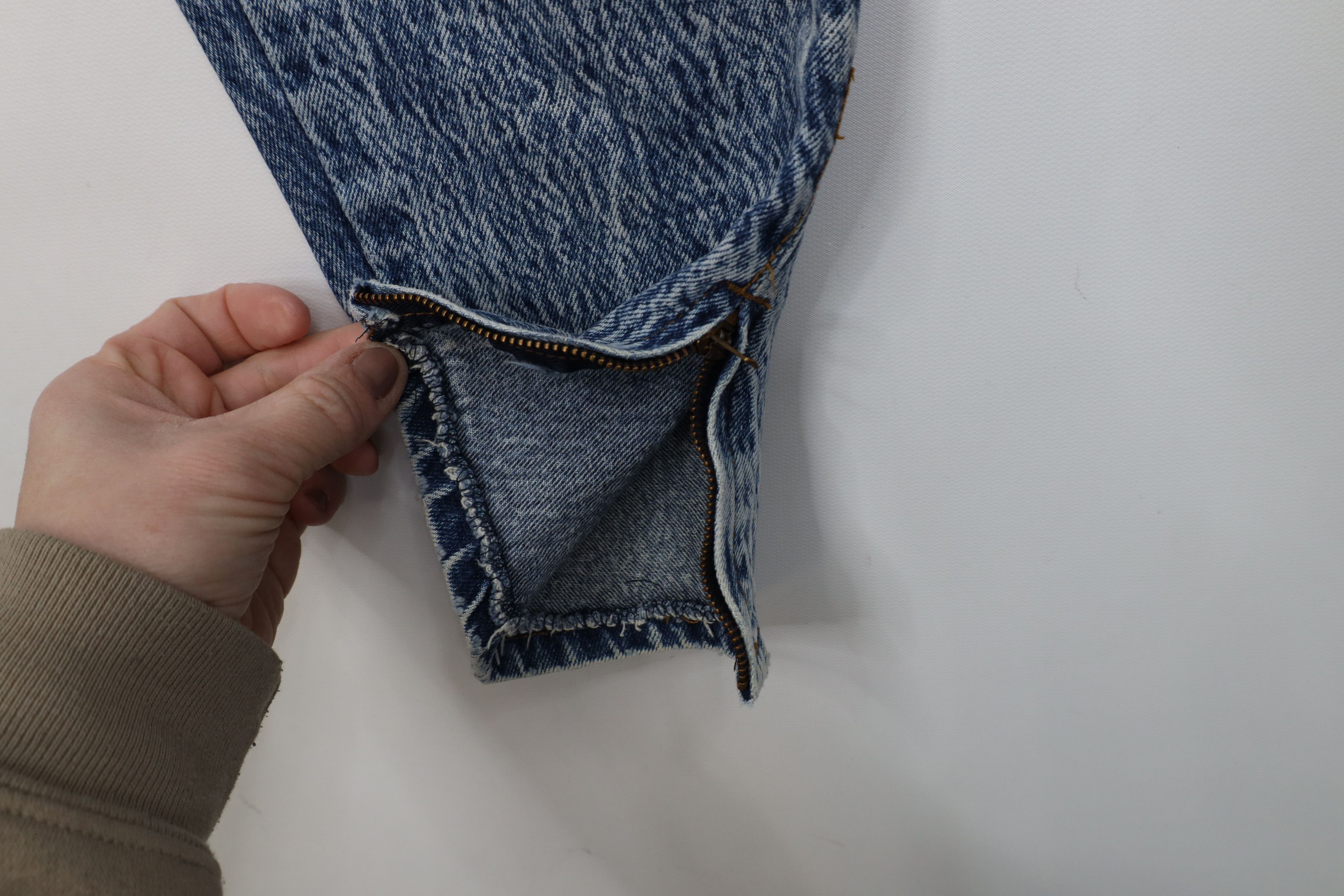 Vintage Vintage 80s 90s Streetwear Acid Wash Relaxed Tapered Jeans Size 32" / US 10 / IT 46 - 5 Thumbnail