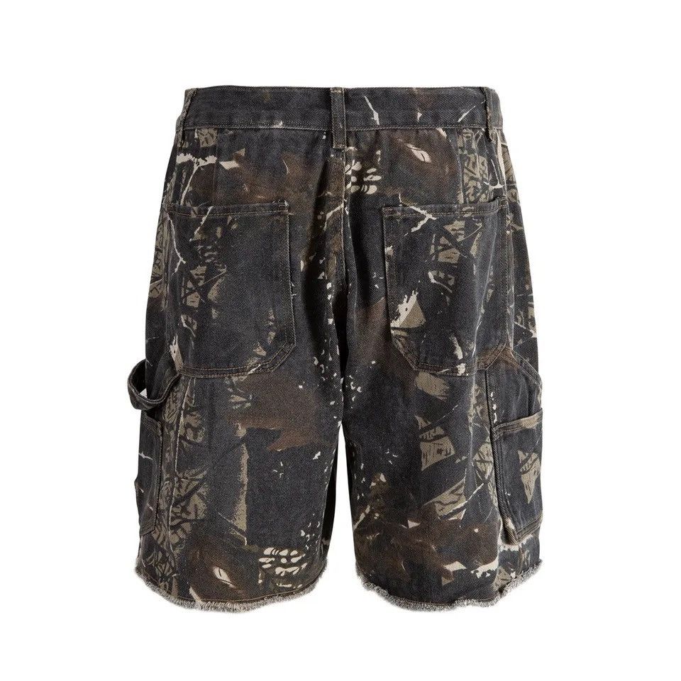 Jean Streetwear Vintage Camouflage Cargo Printed Shorts Size US 32 / EU 48 - 2 Thumbnail