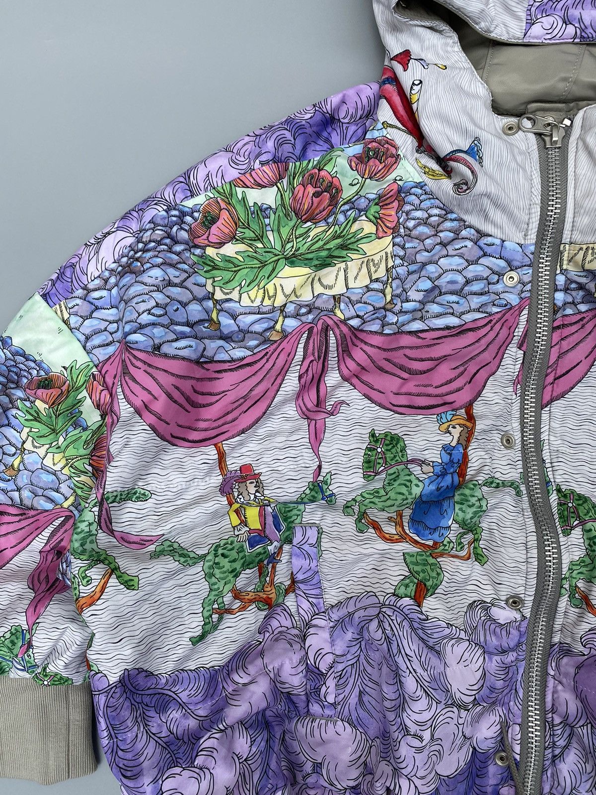 Tsumori Chisato Rare! Fall 2019 Batwing Reversible Jacket Size US M / EU 48-50 / 2 - 7 Thumbnail