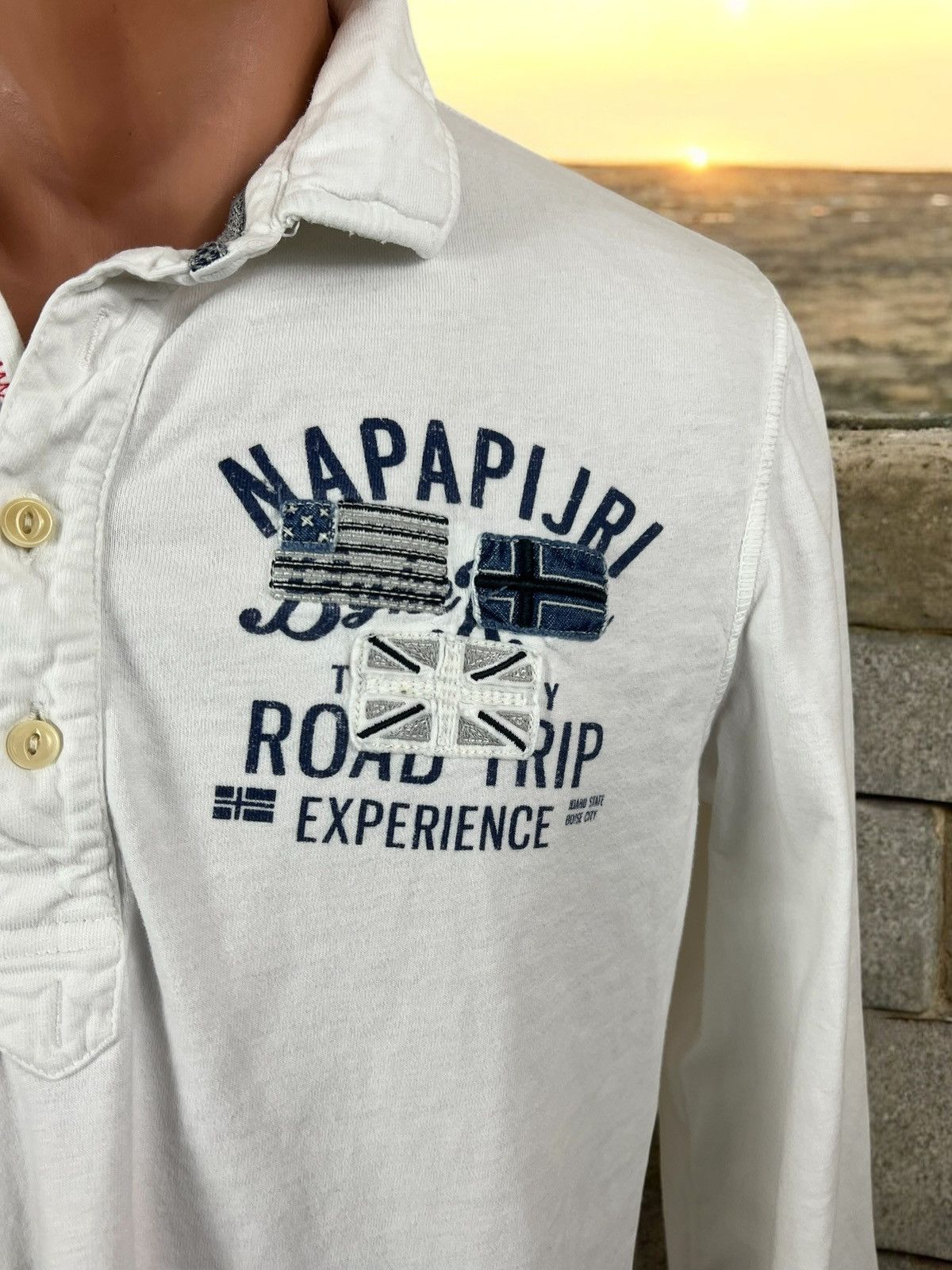 Napapijri Napapijri lond sleeve polo shirt size M Size US M / EU 48-50 / 2 - 6 Thumbnail