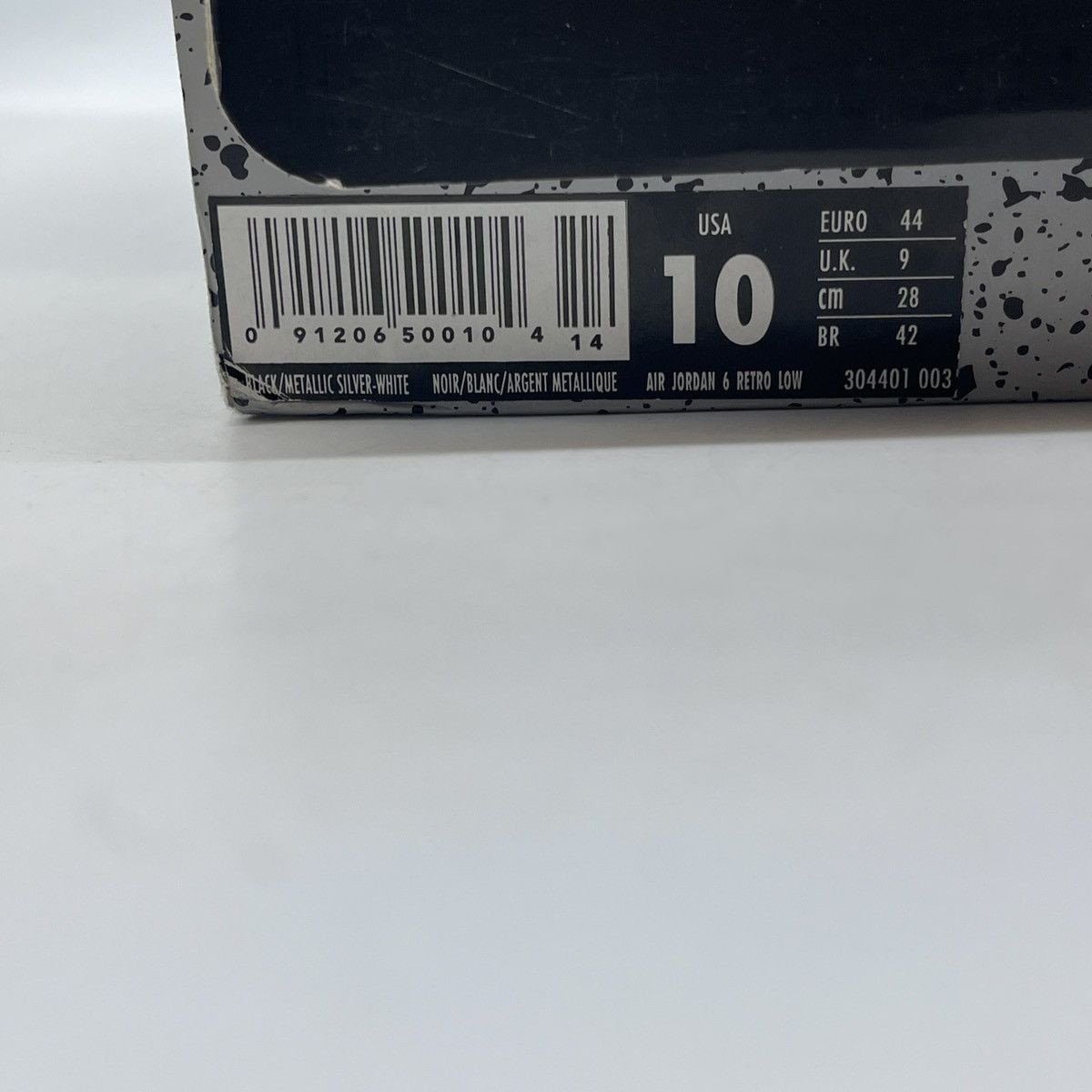 Jordan Brand Air Jordan 6 low chrome Size US 10 / EU 43 - 9 Thumbnail