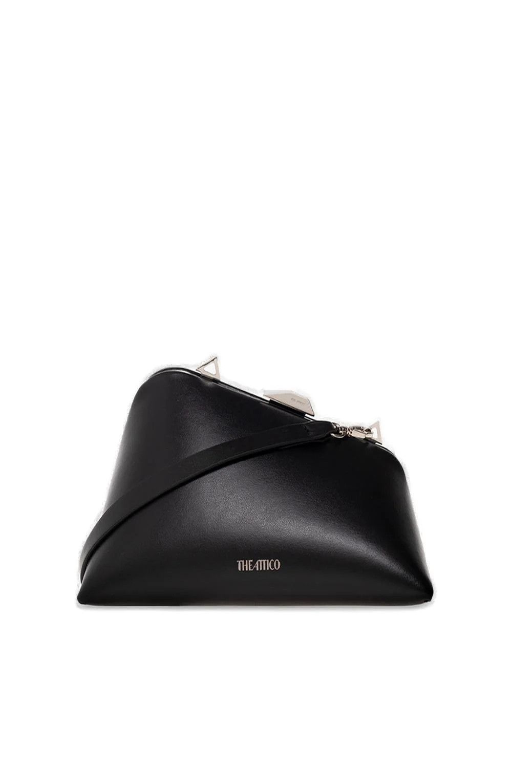 The Attico o1s22i1n1024 Size: OS / Midnight Mini Clutch Bag in Black Size ONE SIZE - 1 Thumbnail