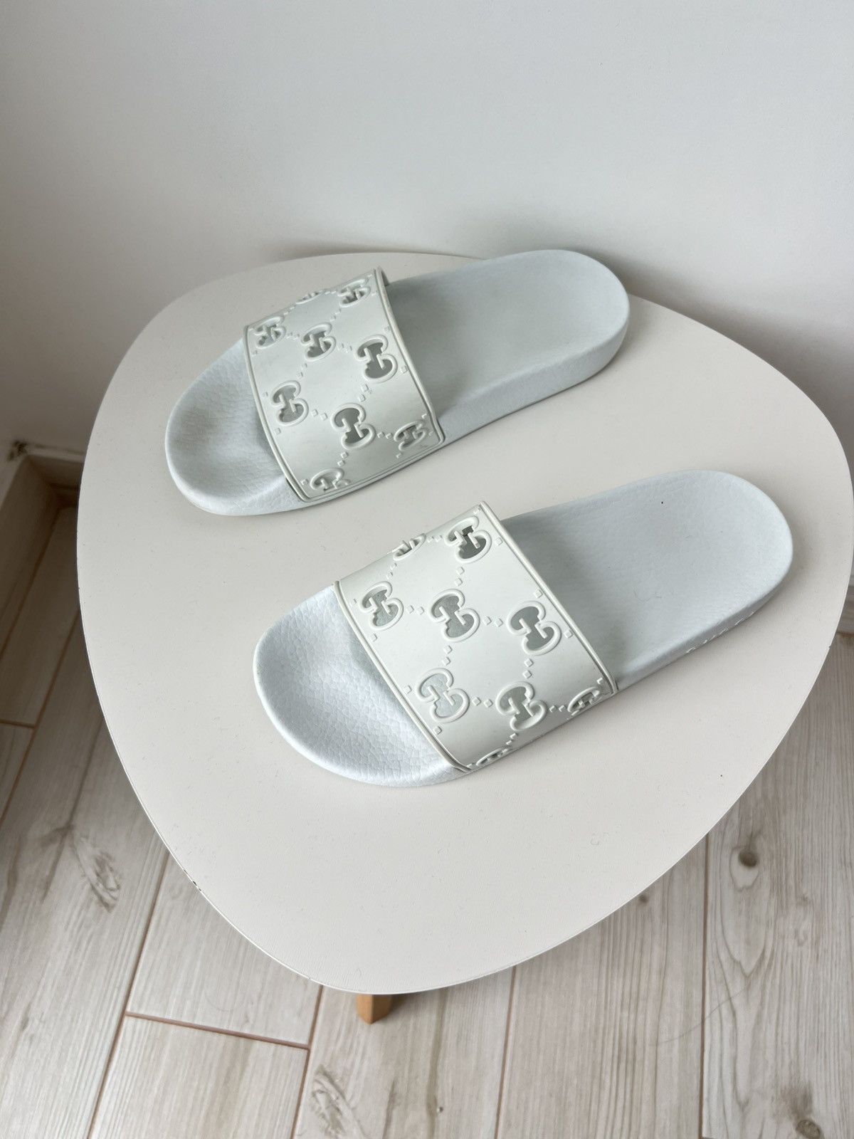 Gucci Gucci White Slides Sandals Size 39 Luxury Designer Size US 6.5 / EU 39-40 - 13 Thumbnail