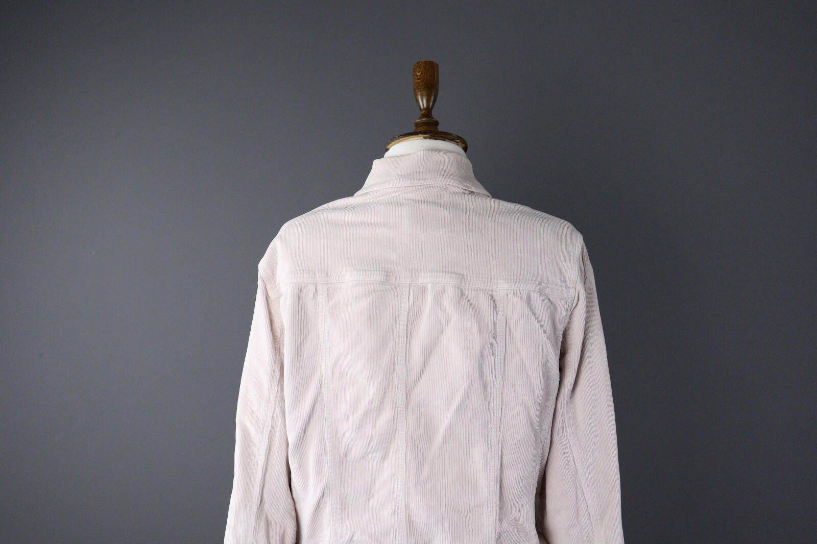 Designer Marc Cain Pink Corduroy Blazer Overshirt Jacket Size 5 Size M / US 6-8 / IT 42-44 - 6 Thumbnail
