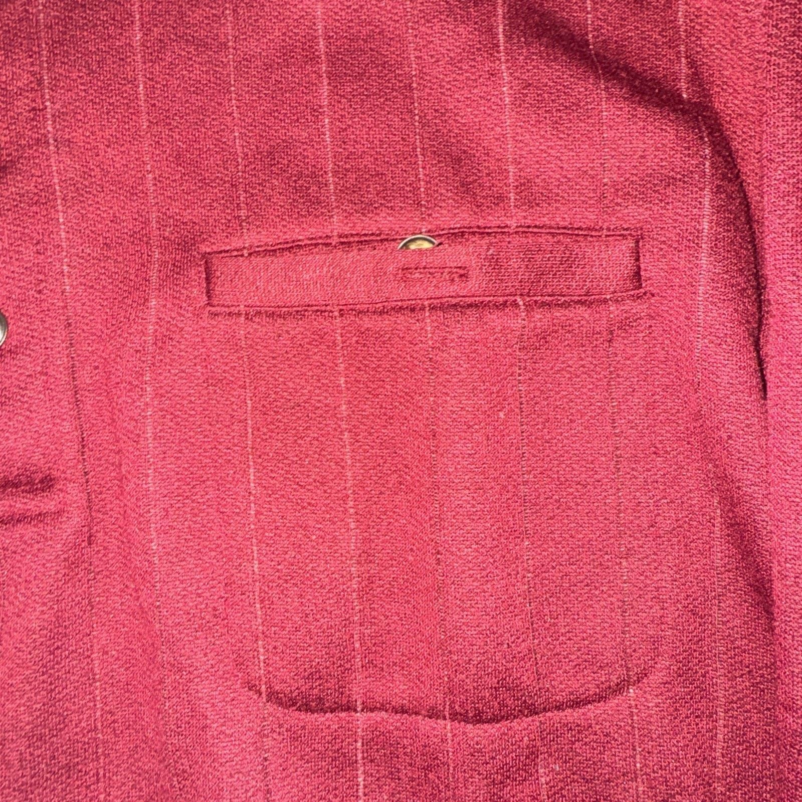Japanese Brand × Vintage Scandia Woods Rugby Polo Shirt Maroon Large 23x25 Size US L / EU 52-54 / 3 - 2 Thumbnail