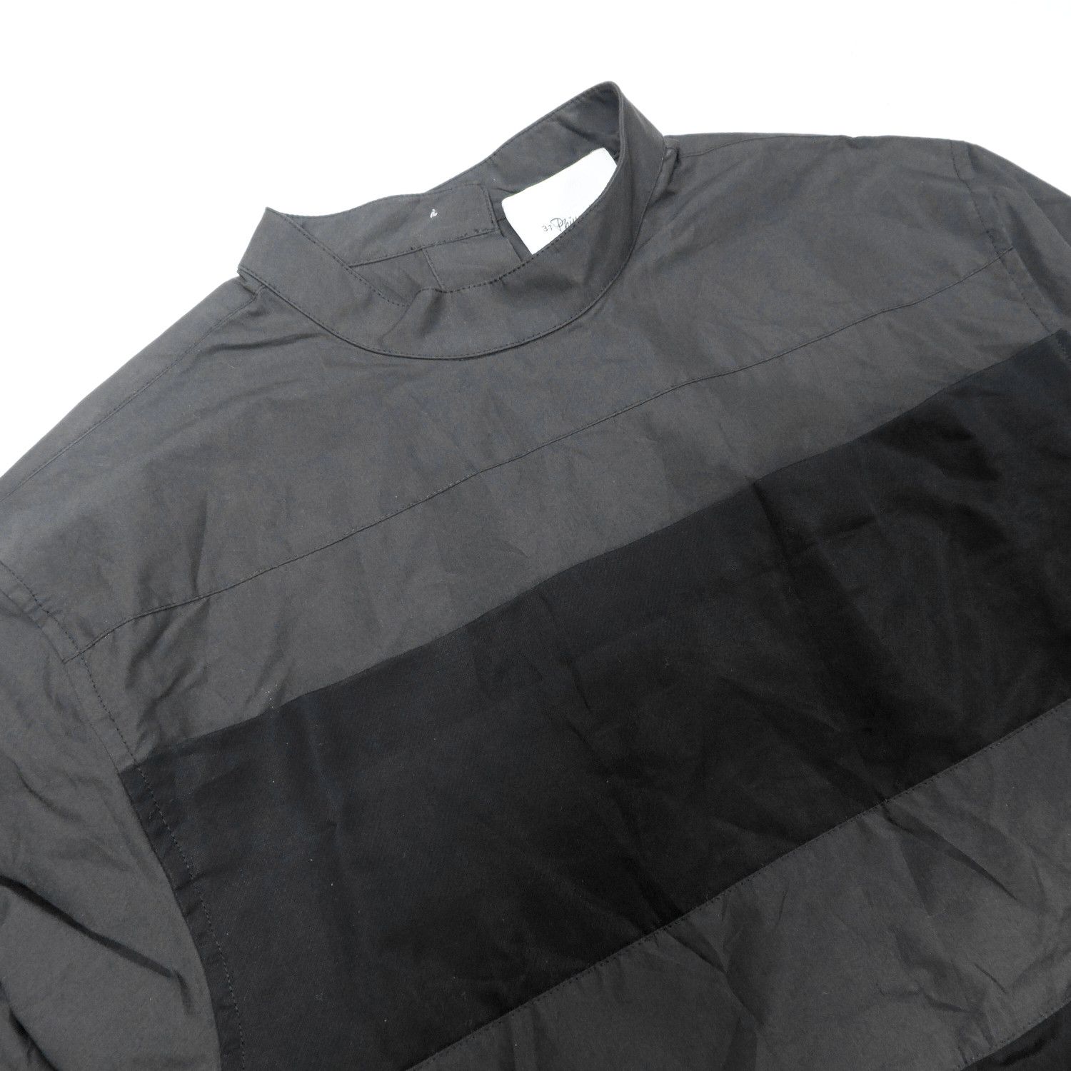 3.1 Phillip Lim 3.1 PHILLIP LIM PANELLED COLOR BLOCK PULLOVER SHIRT Size XS / US 0-2 / IT 36-38 - 8 Thumbnail