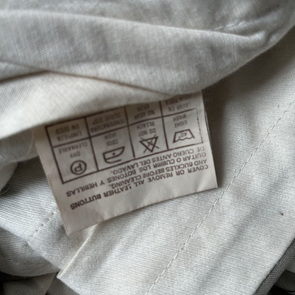 Burberry Vintage Burberrys Khaki Single Pleated Baggy Size US 38 / EU 54 - 7 Thumbnail