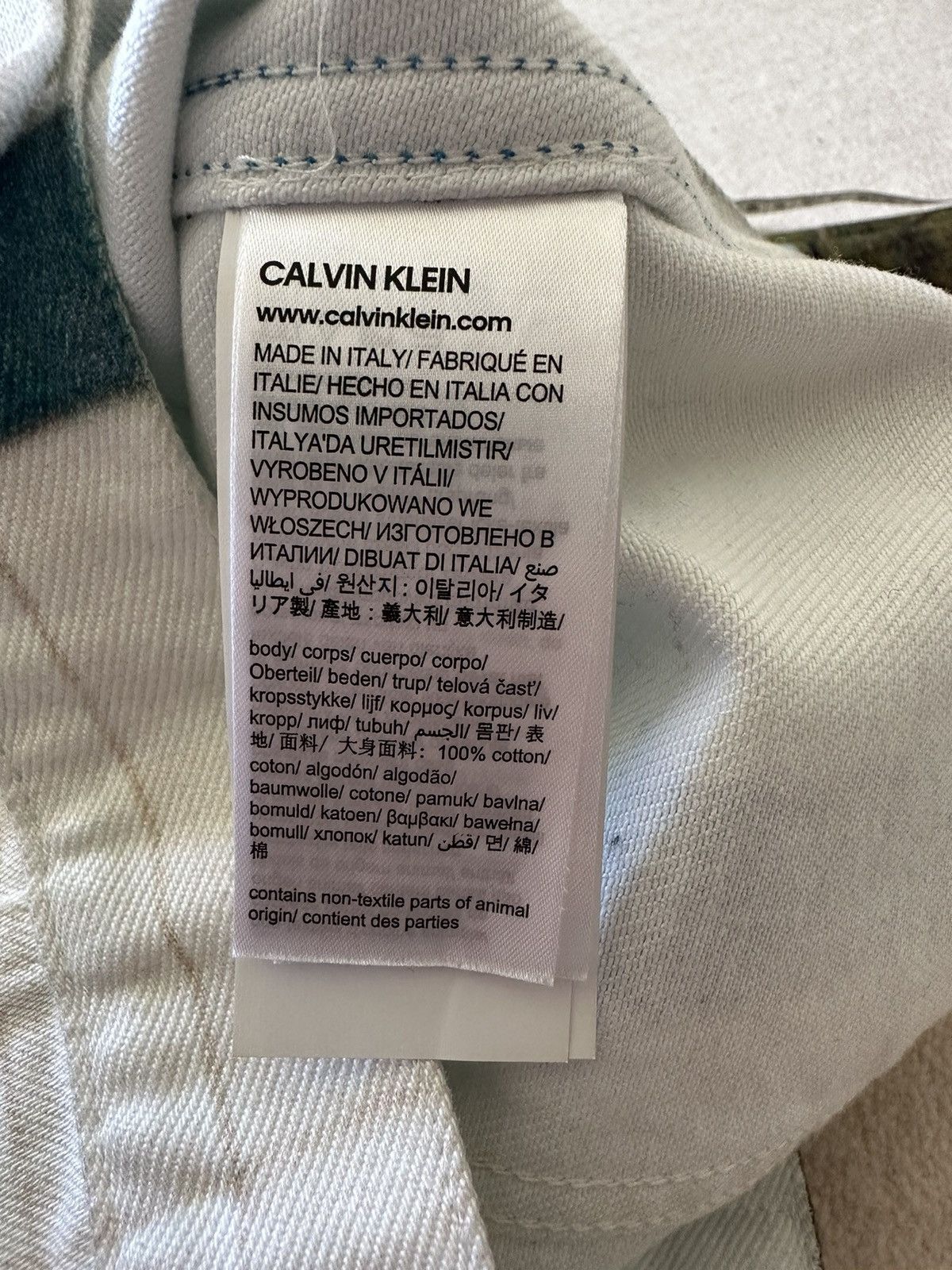 Calvin Klein 205W39NYC FW18 Calvin Klein 205w39nyc est 1975 USA Flag denim jacket Size US S / EU 44-46 / 1 - 21 Thumbnail