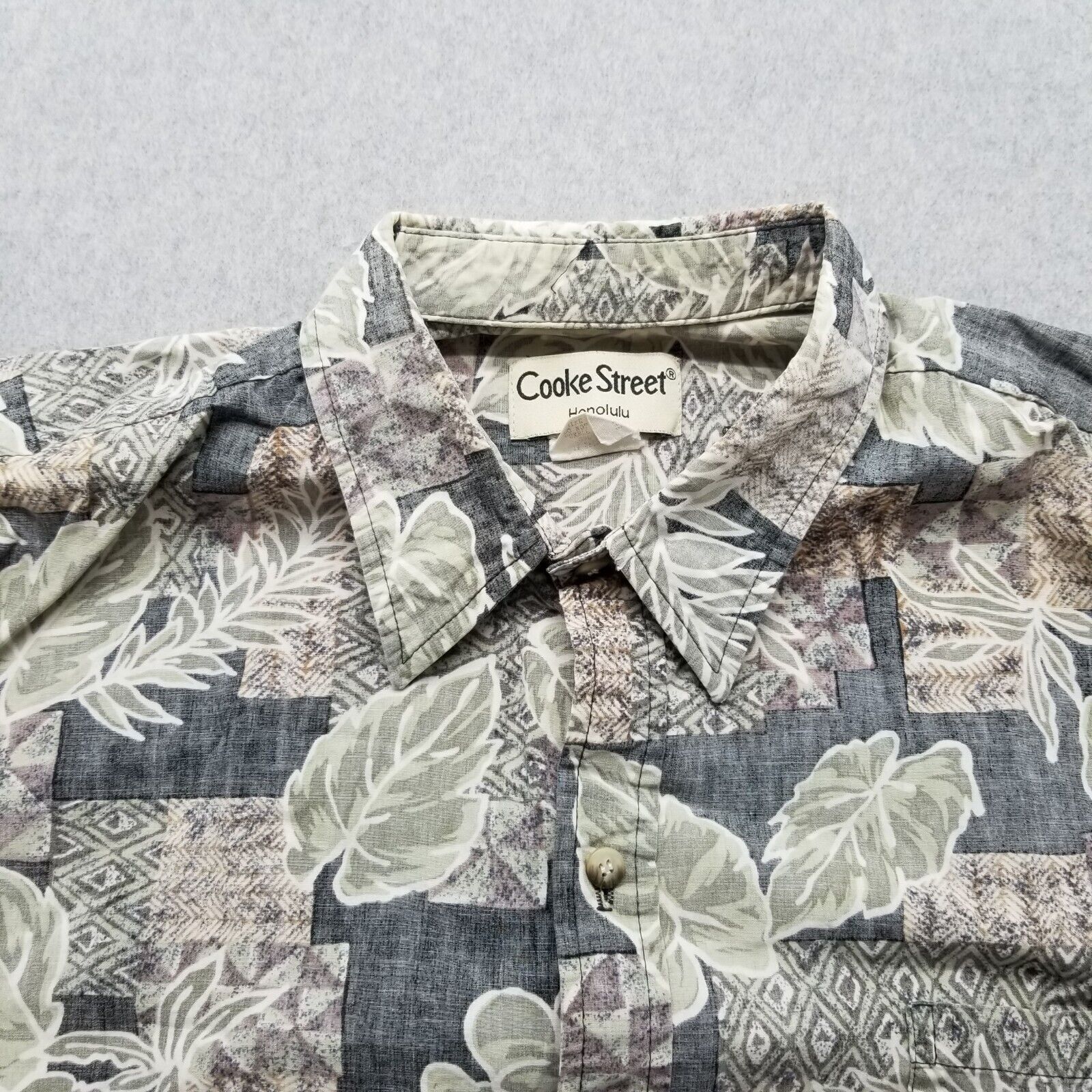 Other Cooke Street Shirt Mens XL Hawaiian Button Up Short Sleeve Size US XL / EU 56 / 4 - 5 Thumbnail