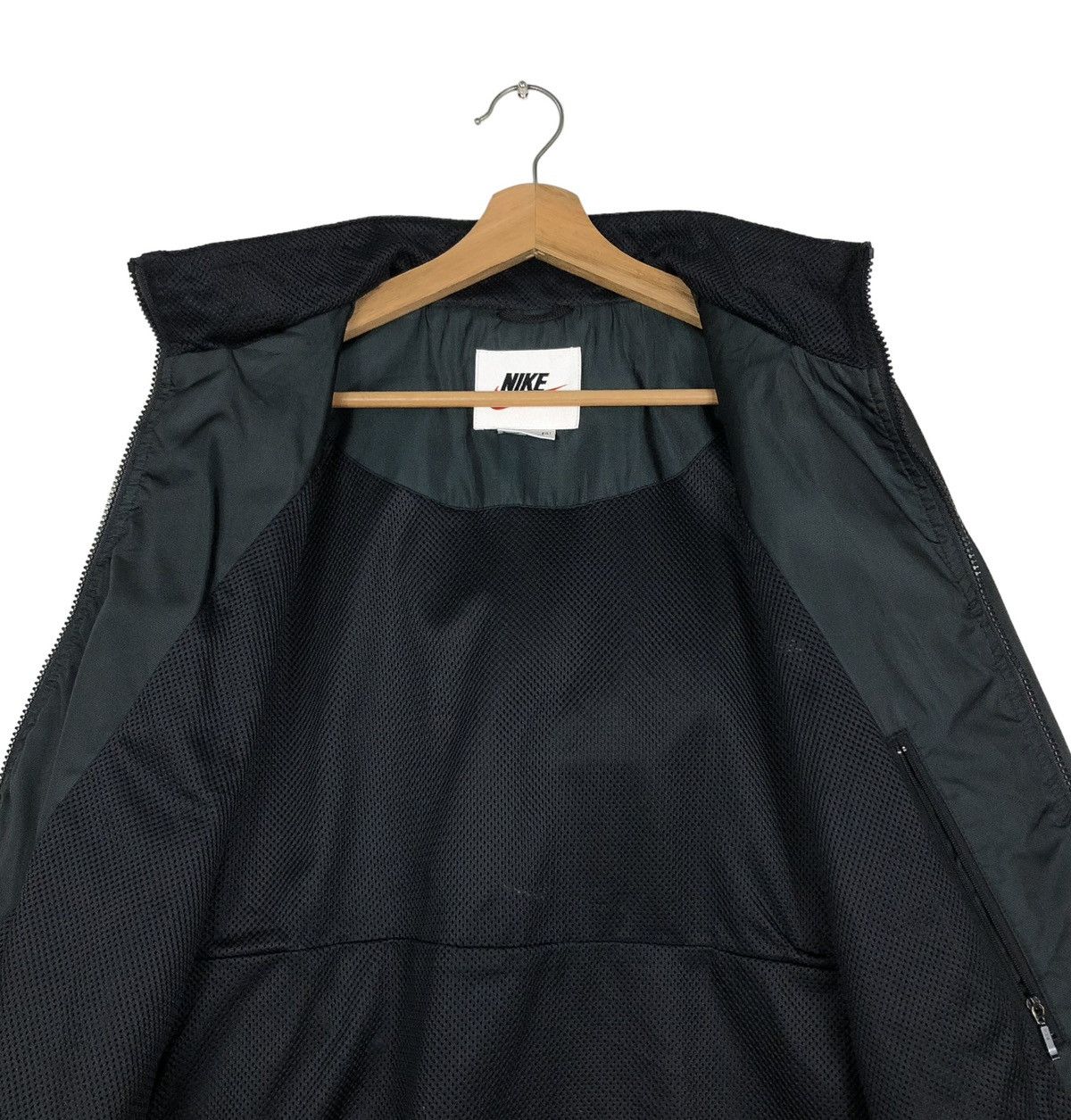 Nike 🔥VINTAGE ANORAK JACKET PULL OVER NIKE BIG SWOOSH Size US XL / EU 56 / 4 - 15 Thumbnail