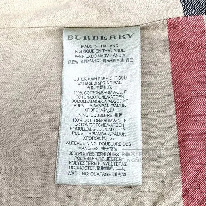 Burberry Burberry Women's Black Cotton Trench Coat. Size M / US 6-8 / IT 42-44 - 6 Thumbnail