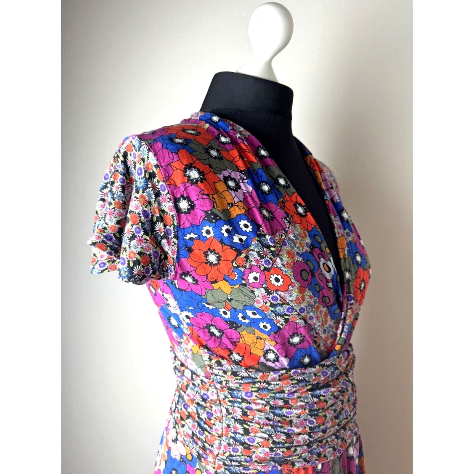Desigual Desigual Dress Womens A-Line Multicoloured Knee Length M Size M / US 6-8 / IT 42-44 - 3 Thumbnail