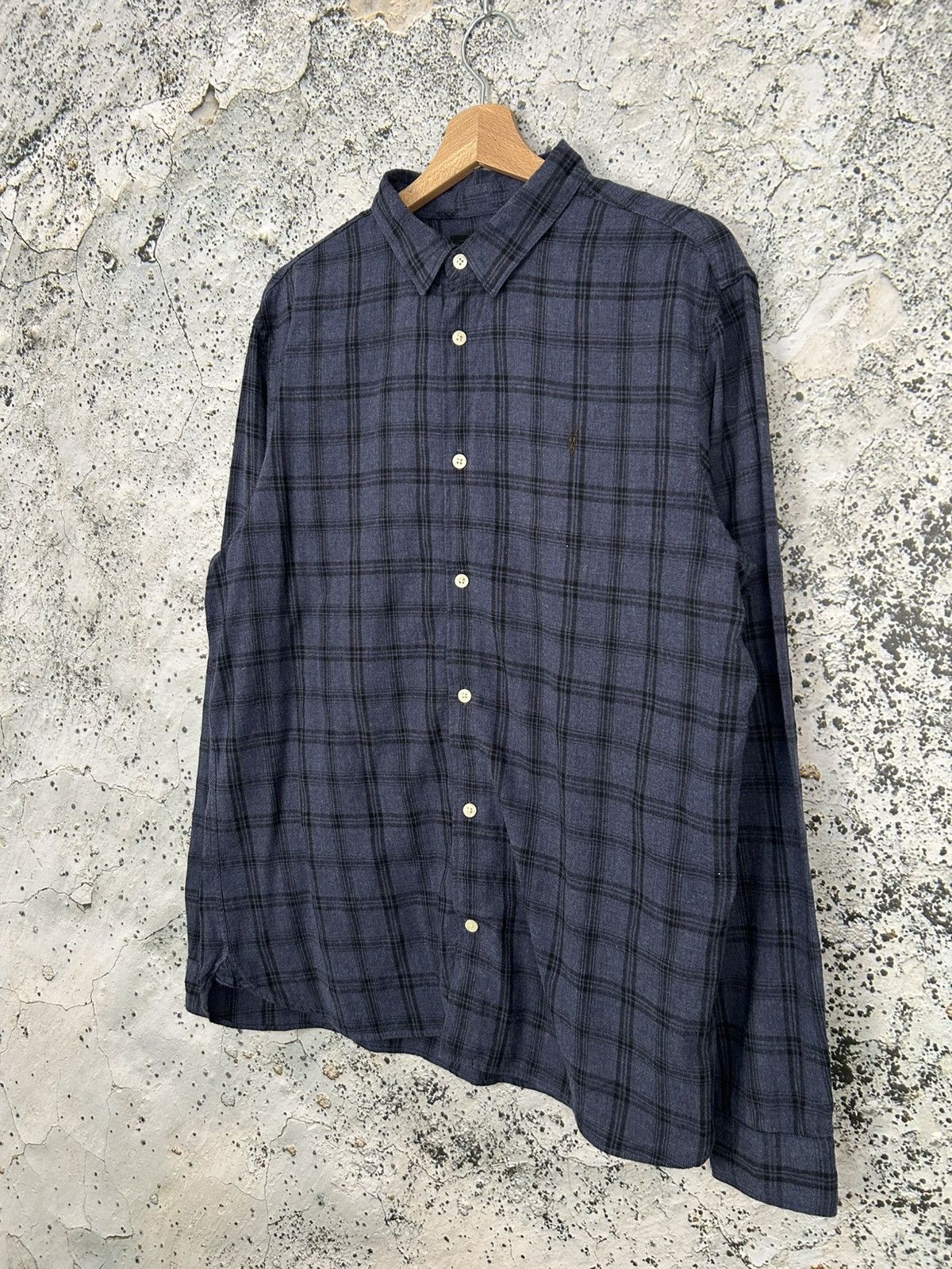 Allsaints Allsaints Checkered Shirt Avant Garde Designer Hype Size US L / EU 52-54 / 3 - 2 Thumbnail
