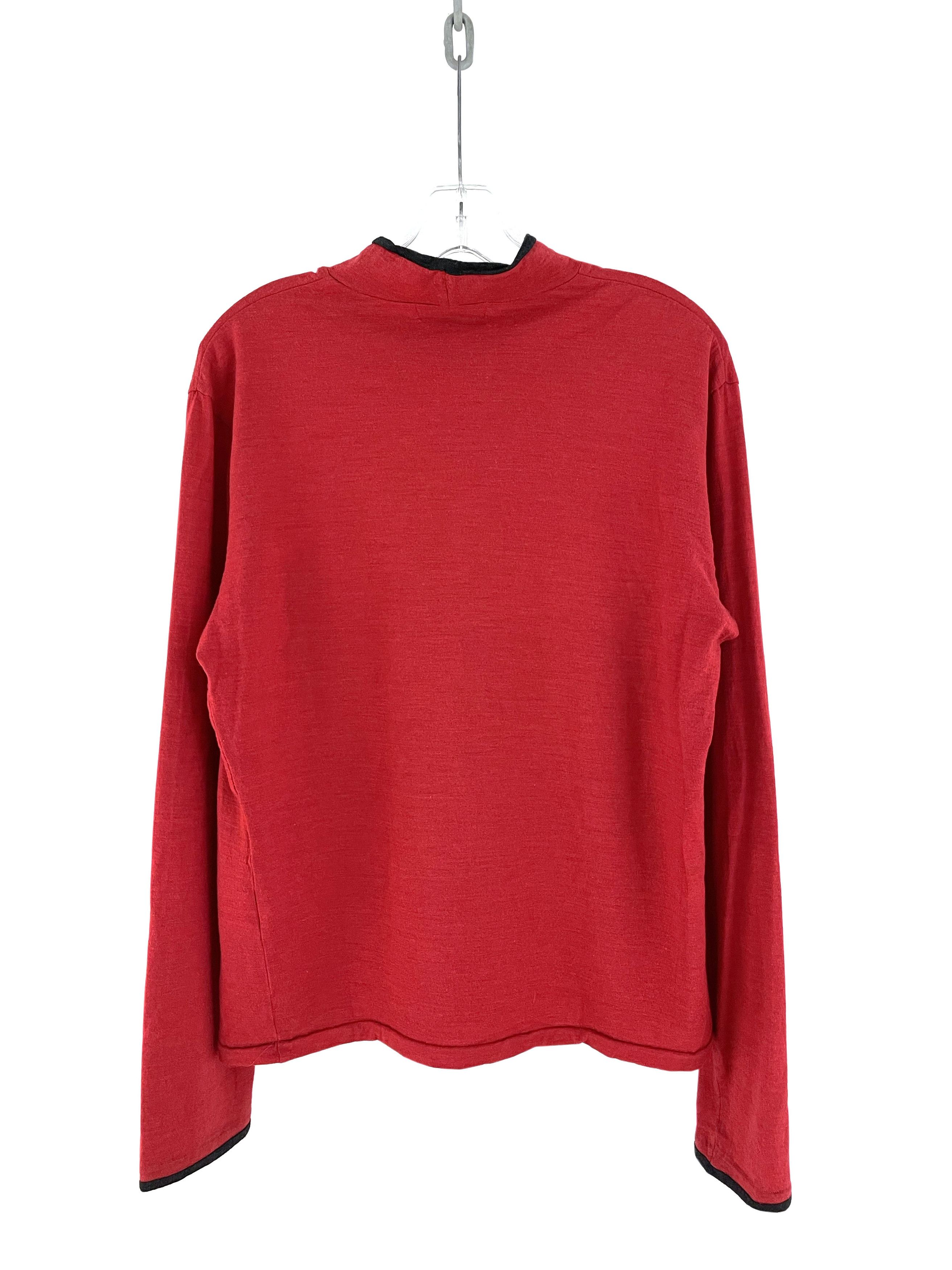 Yohji Yamamoto AW94 Trim Wool Longsleeve Size US L / EU 52-54 / 3 - 8 Thumbnail