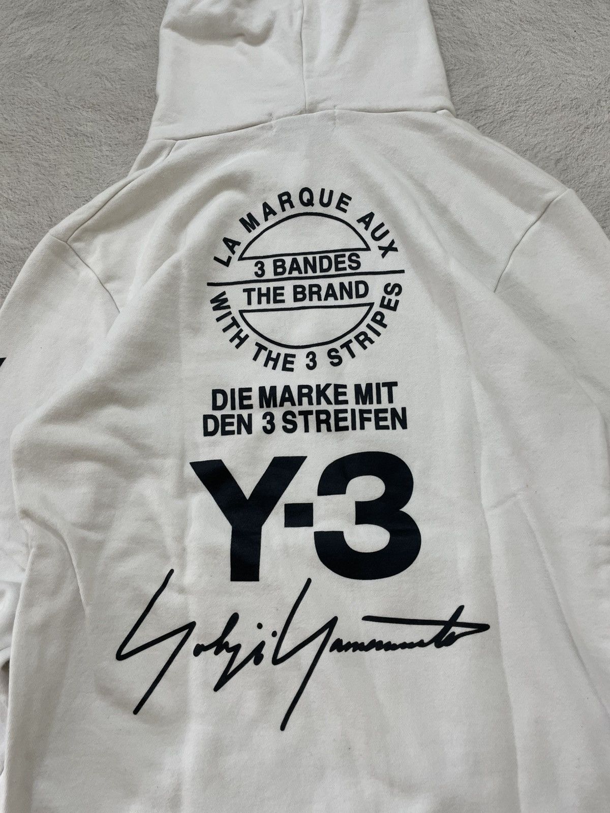 Japanese Brand 2000s Japanese Y-3 Back Logo Y’j Graphic Hoodie Hysteric Size US M / EU 48-50 / 2 - 6 Thumbnail