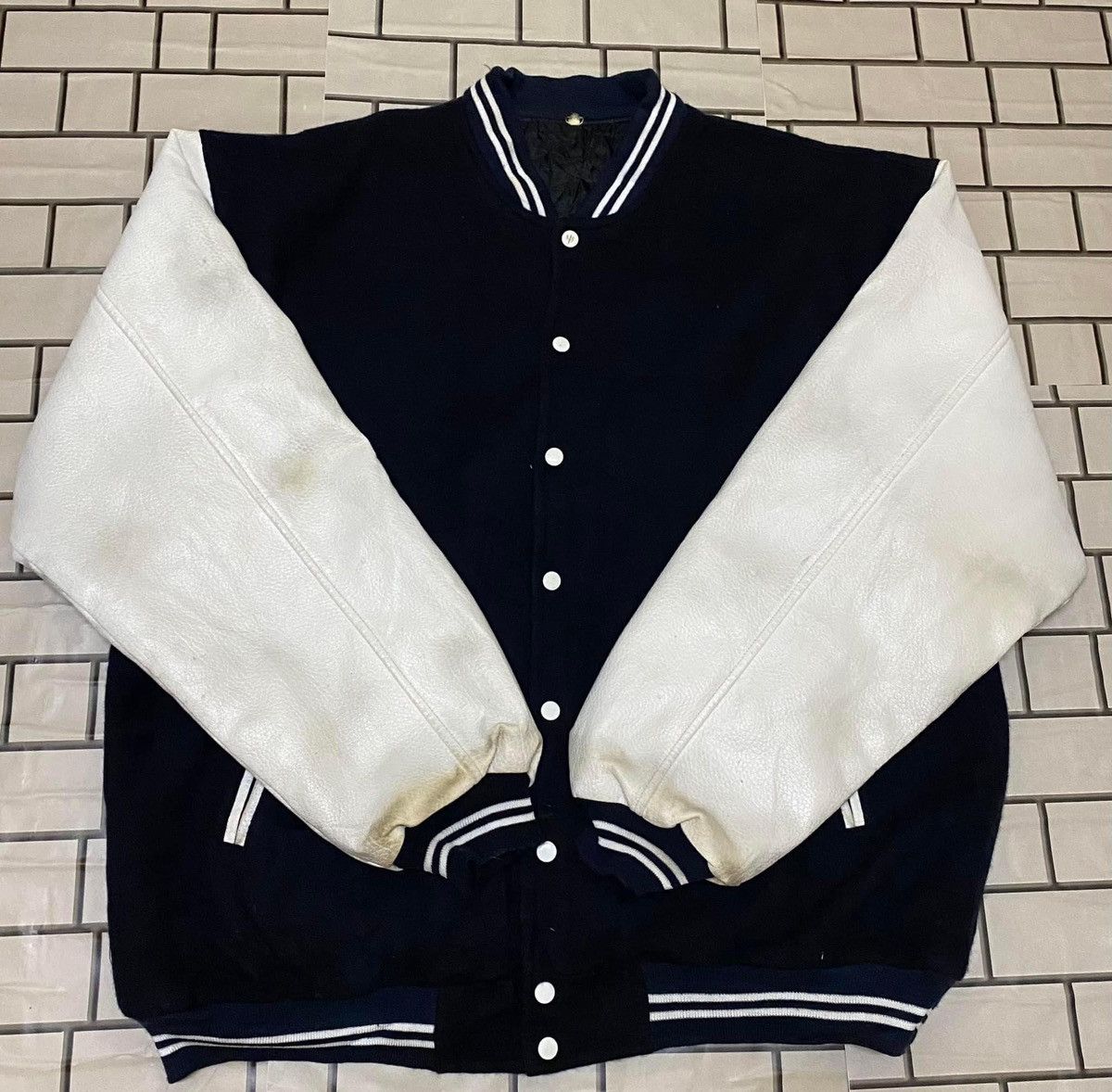 Japanese Brand Varsity jacket Size US XXL / EU 58 / 5 - 9 Thumbnail